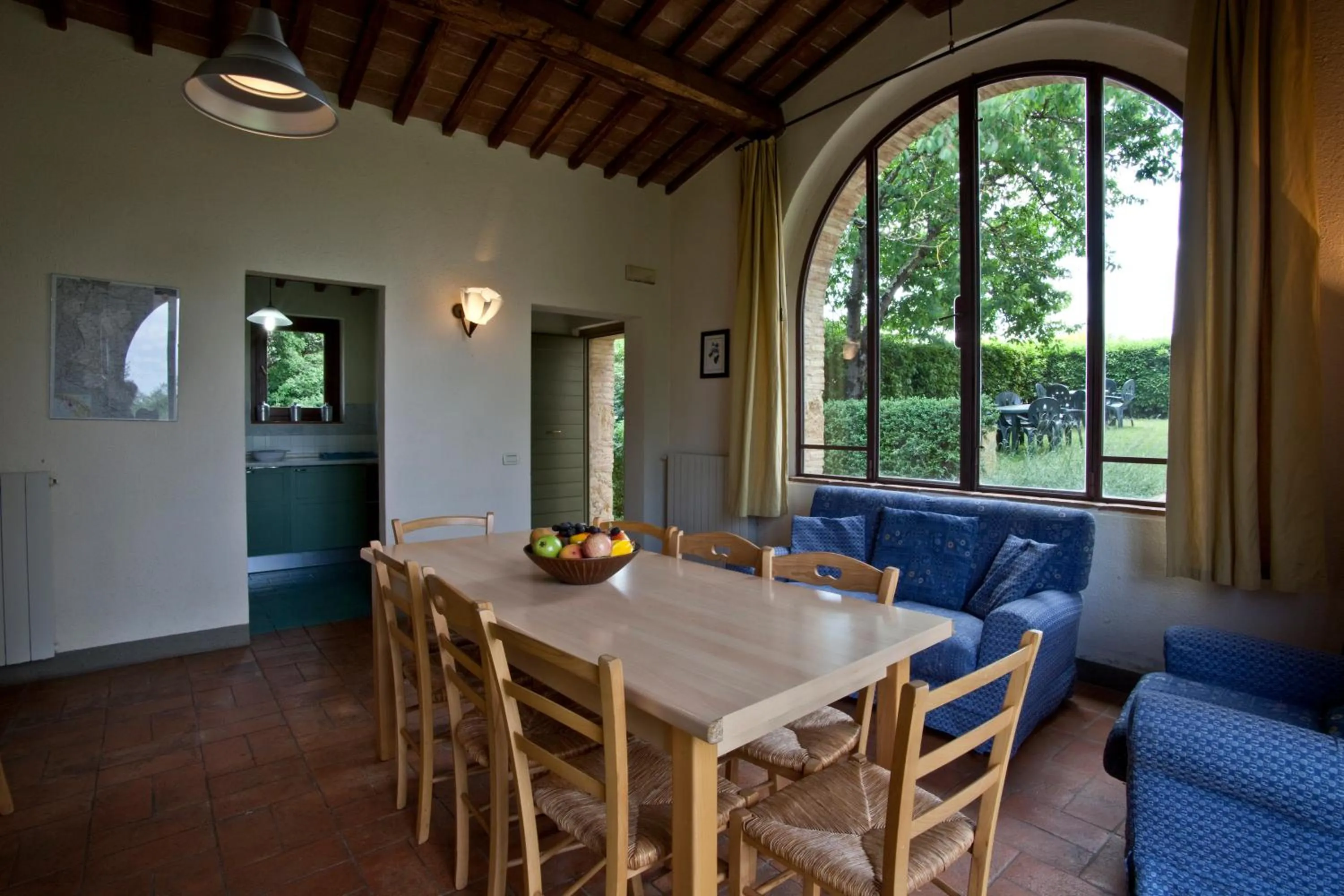 Living room in Podere Il Pino