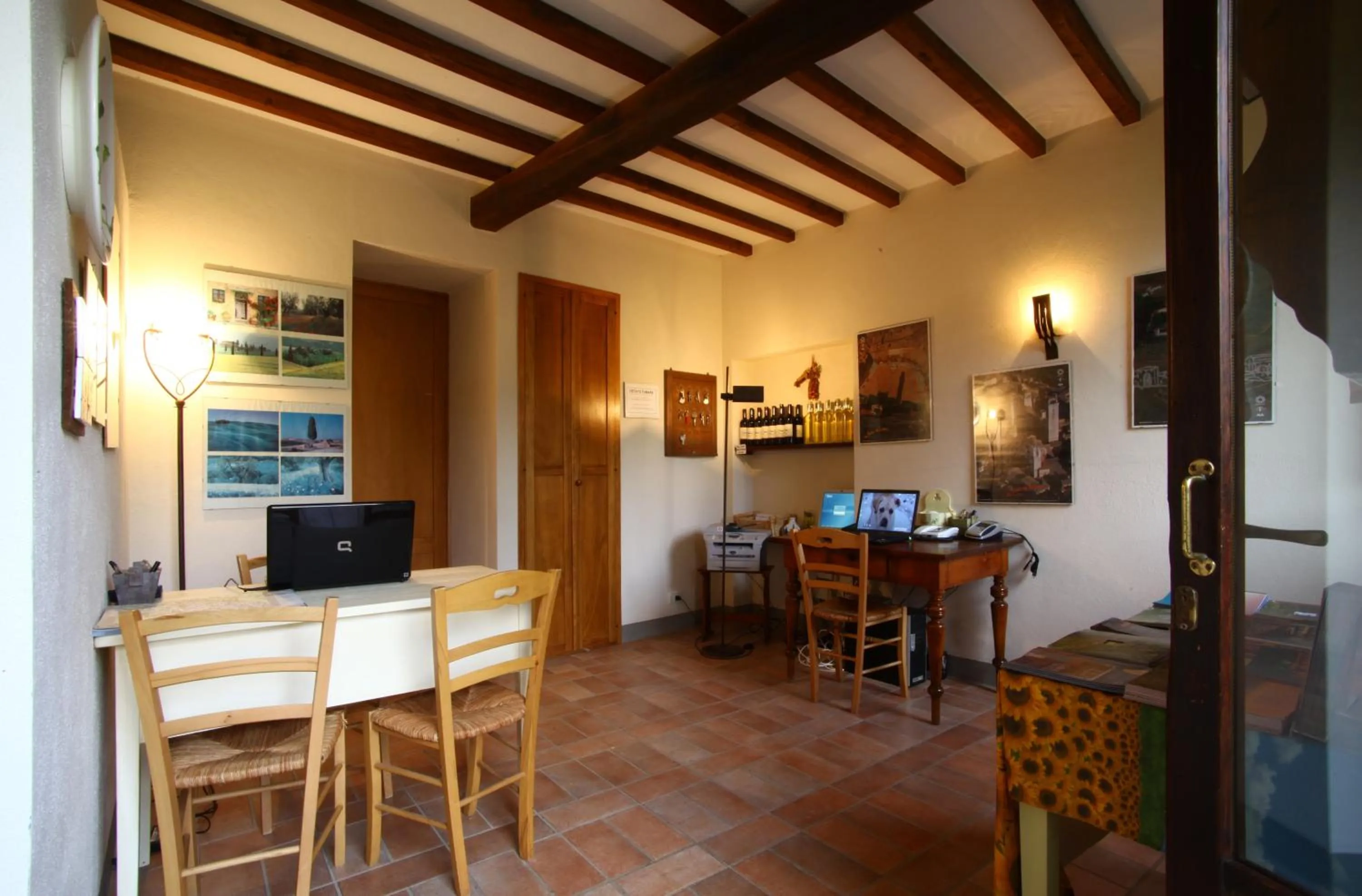 Lobby or reception in Podere Il Pino