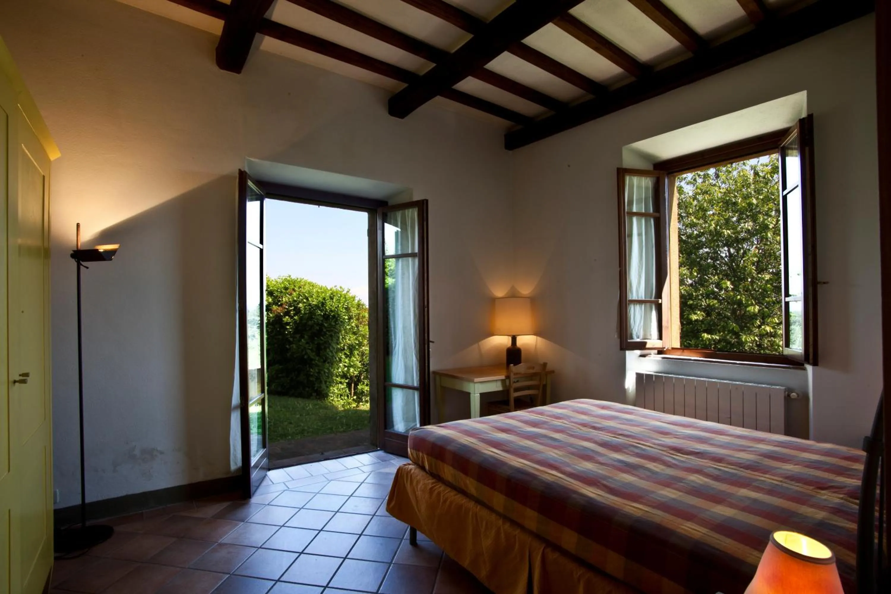 Photo of the whole room, Bed in Podere Il Pino