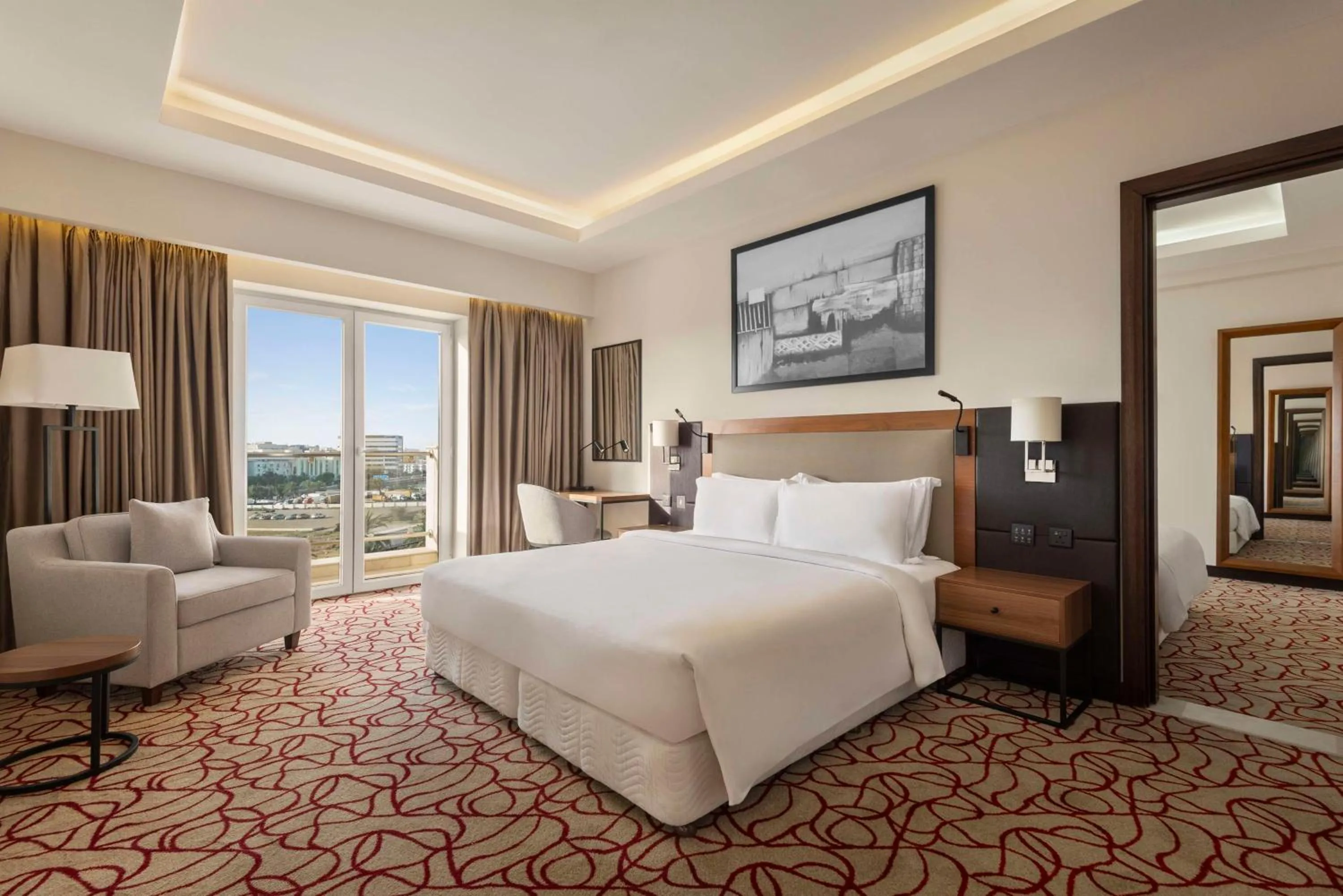 Bedroom, Bed in Radisson Hotel Muscat Panorama