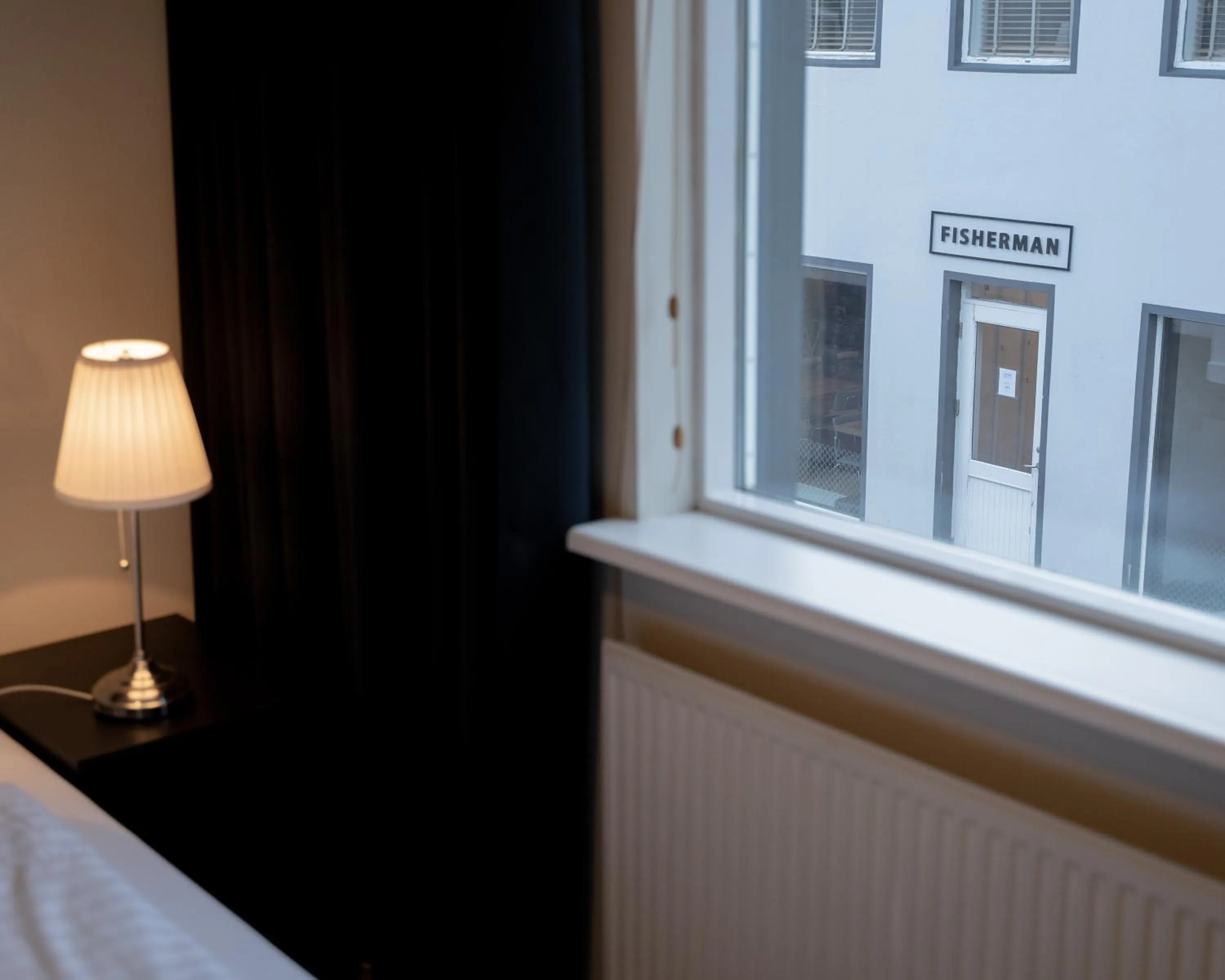 Bedroom, Bed in Fisherman Guesthouse Sudureyri