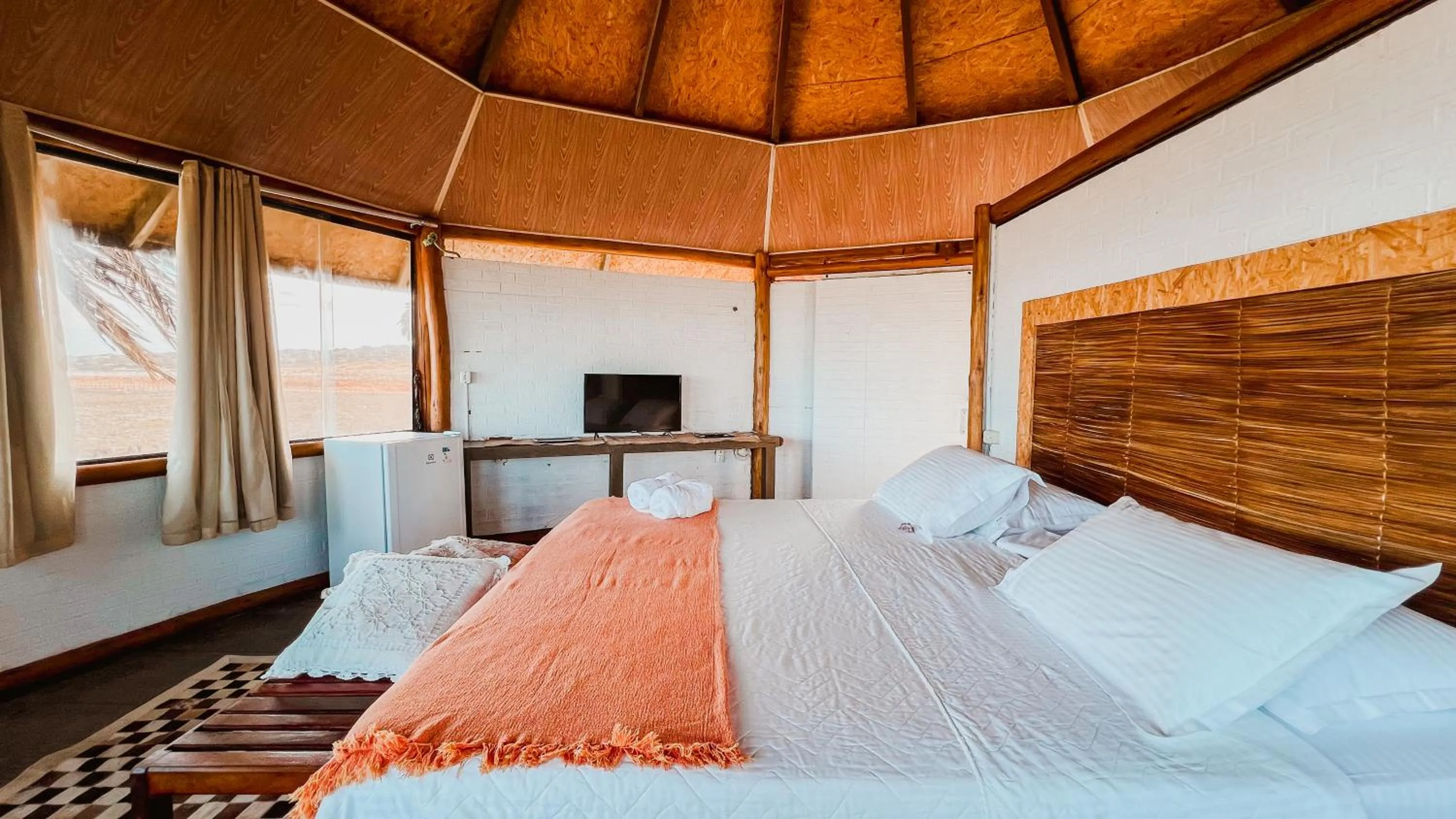 Bed in Ocas do Índio Hotel Spa