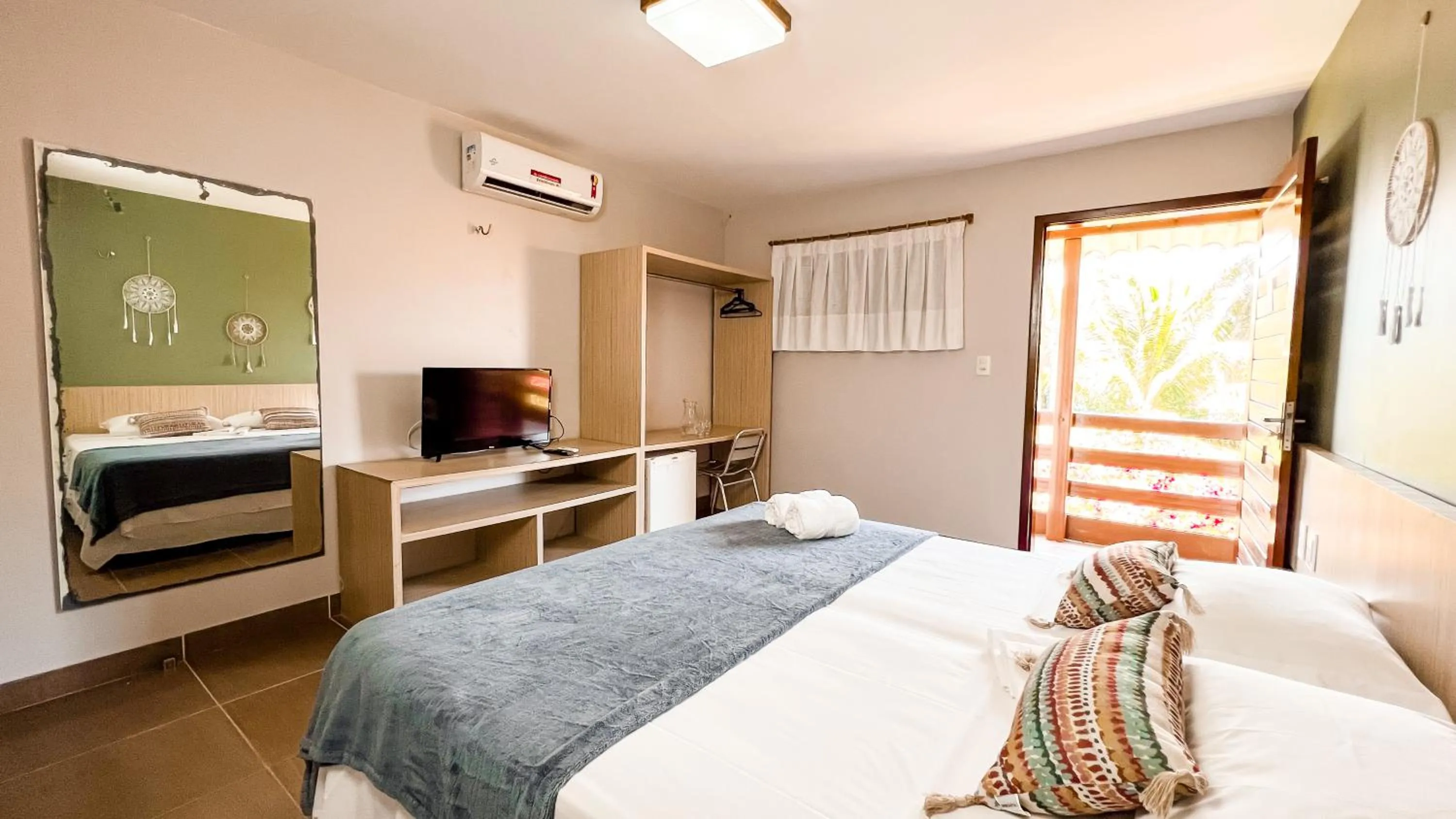 Bed in Ocas do Índio Hotel Spa