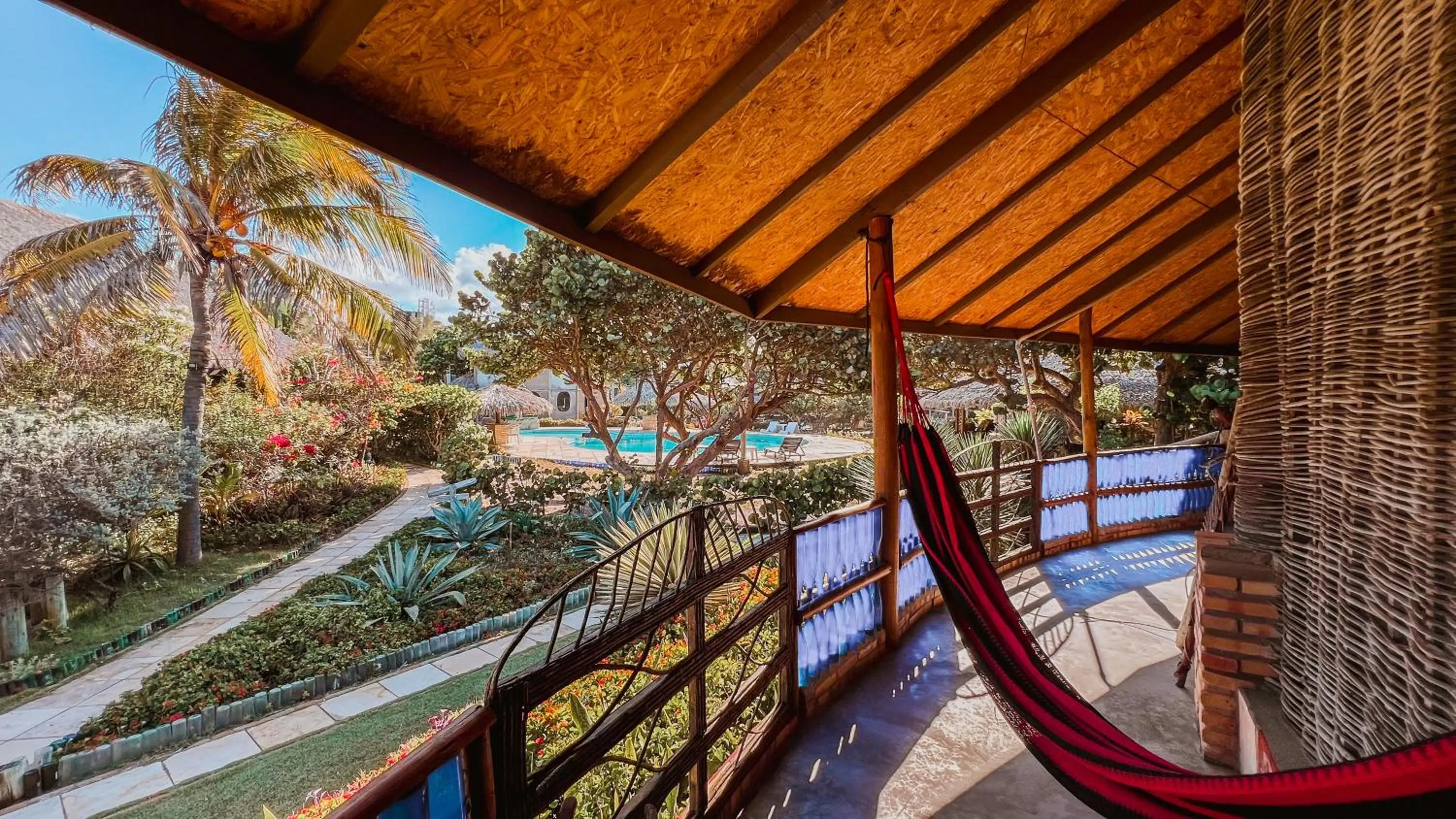 Balcony/Terrace in Ocas do Índio Hotel Spa