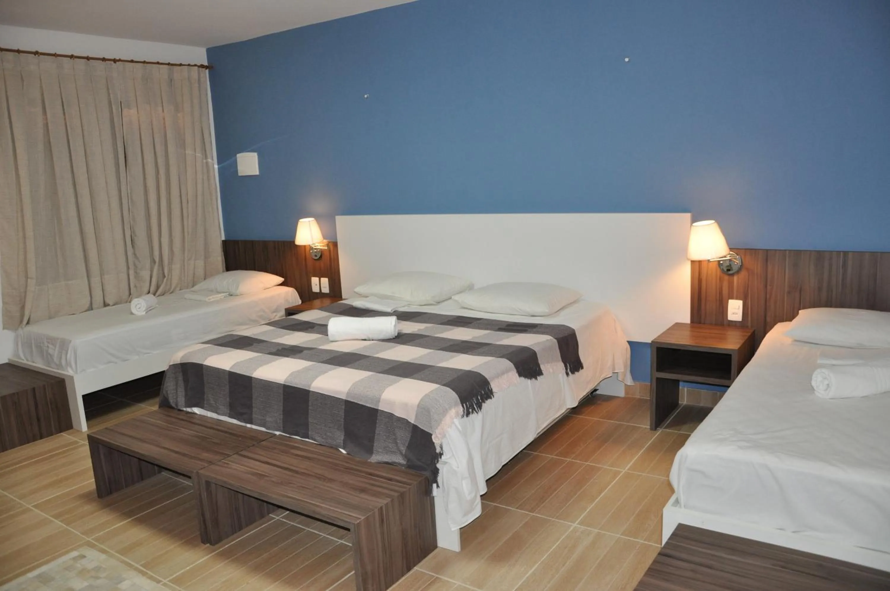 Bed in Ocas do Índio Hotel Spa