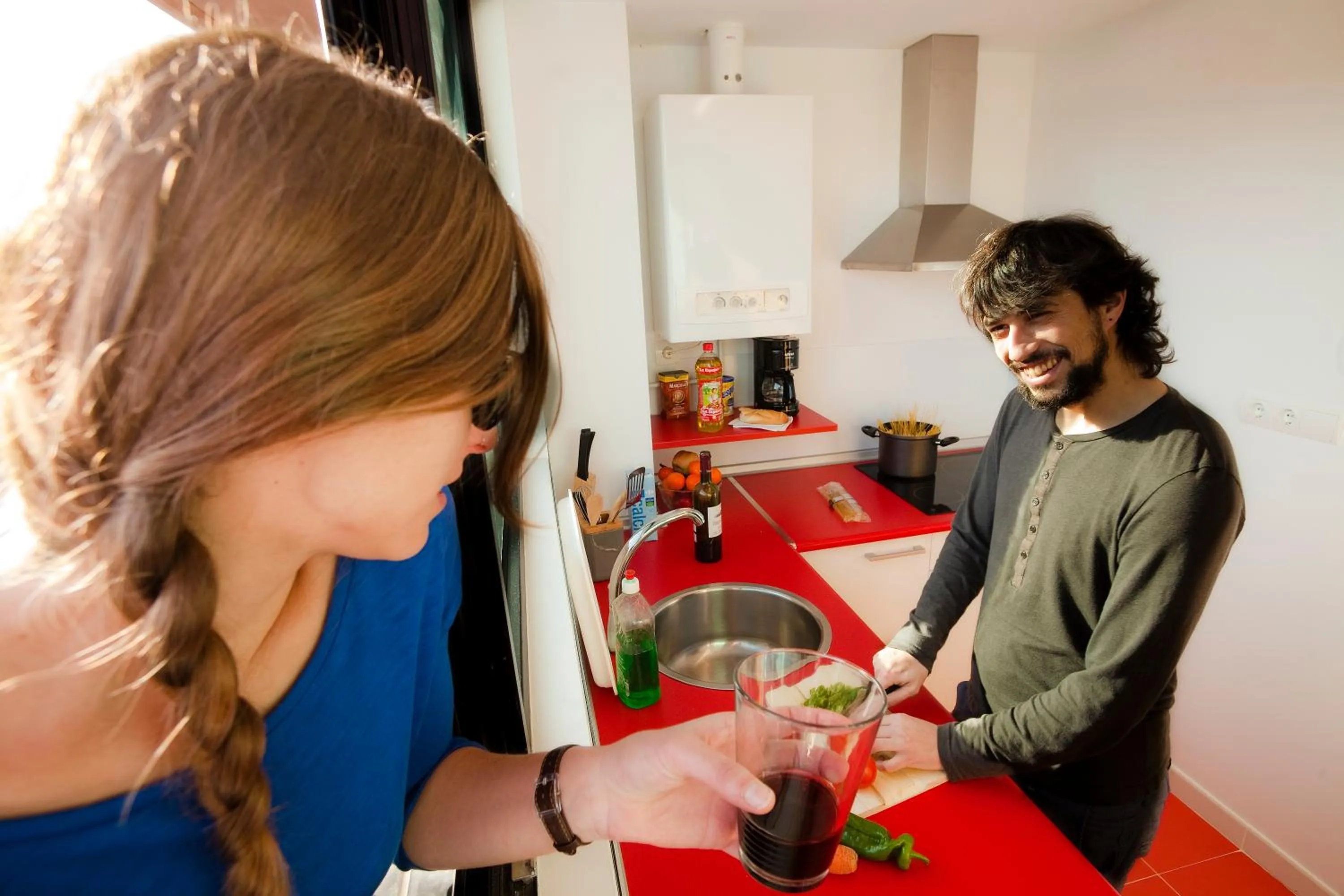 People in Apartamentos Bahía de Boó