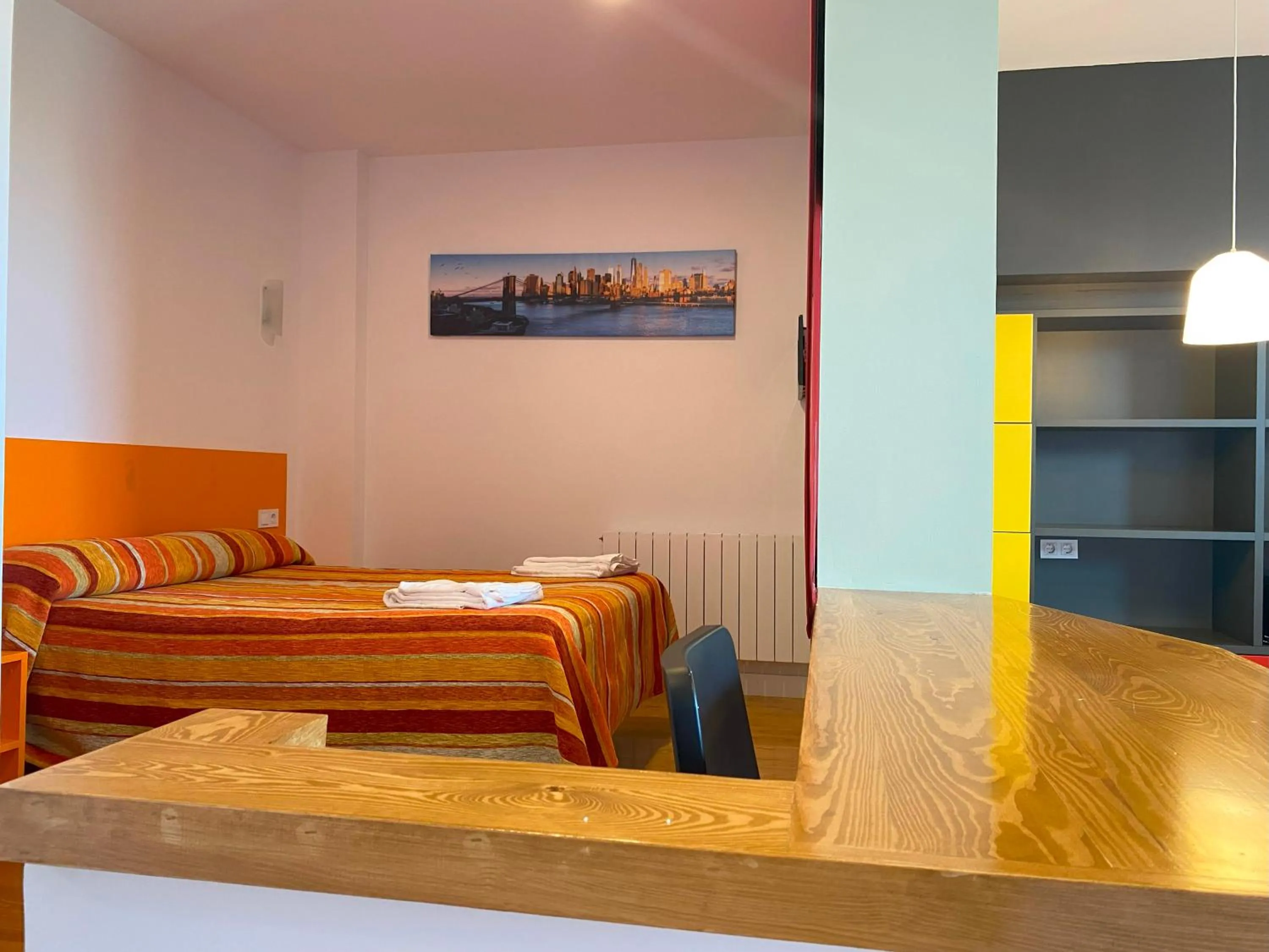 Area and facilities, Bed in Apartamentos Bahía de Boó