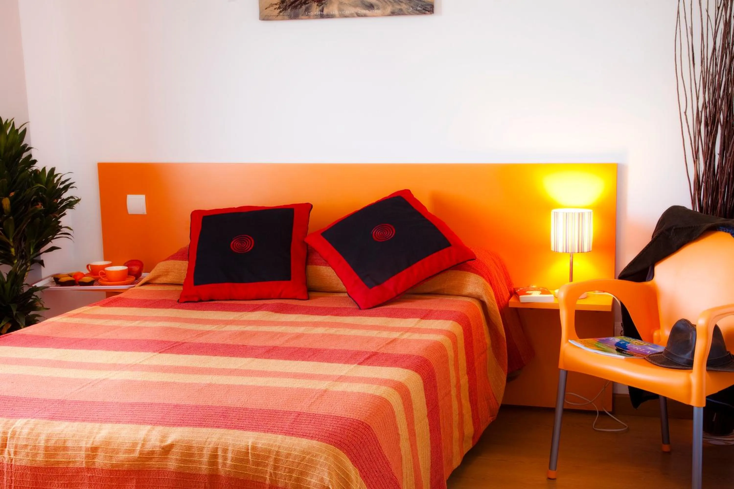 Bed in Apartamentos Bahía de Boó