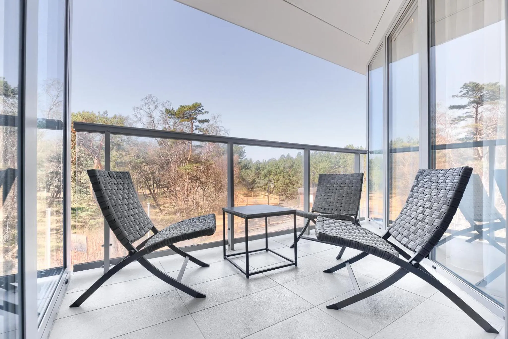 Patio in Dune Resort Mielno - B