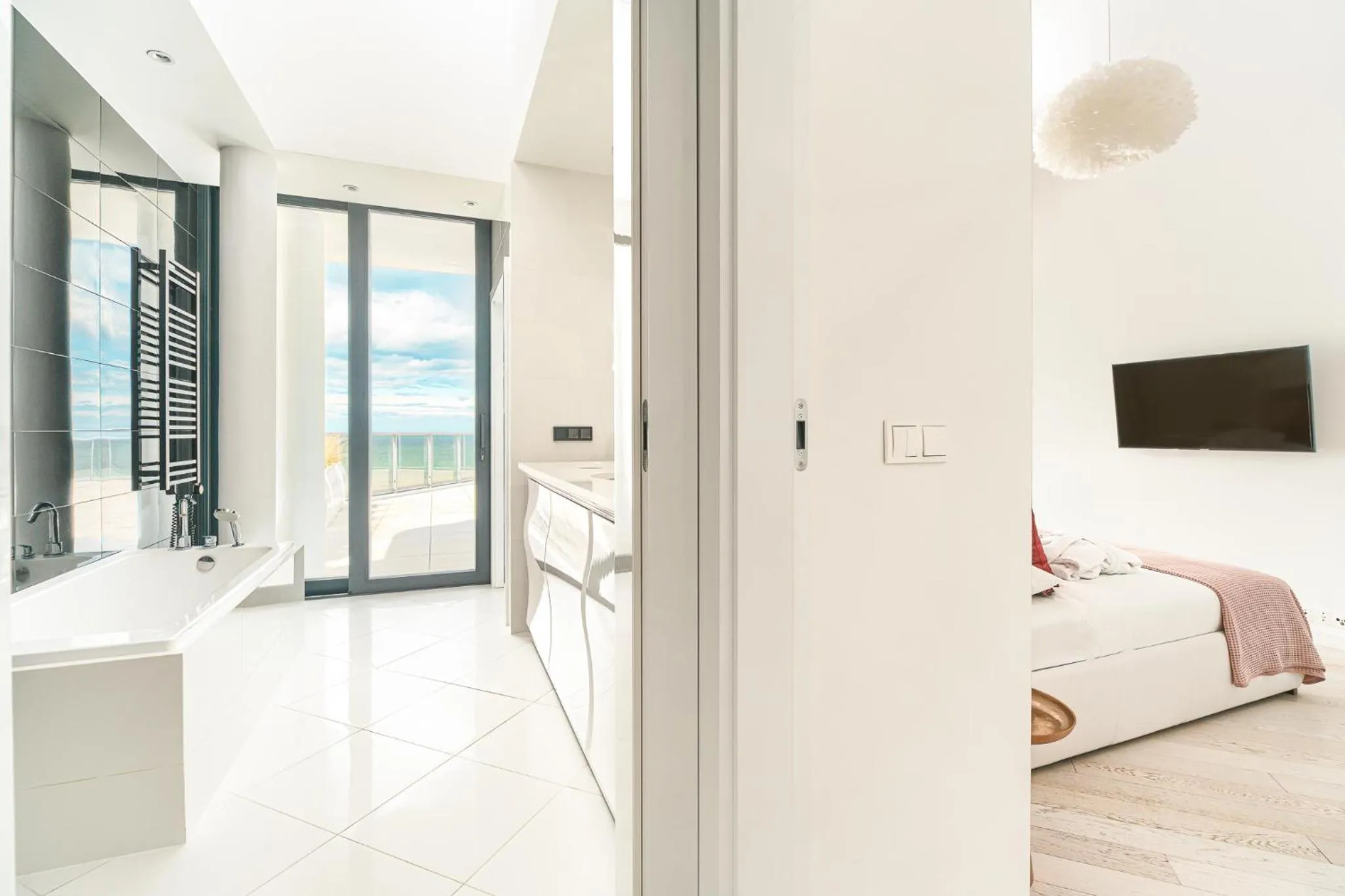 Bed in Dune Resort Mielno - B