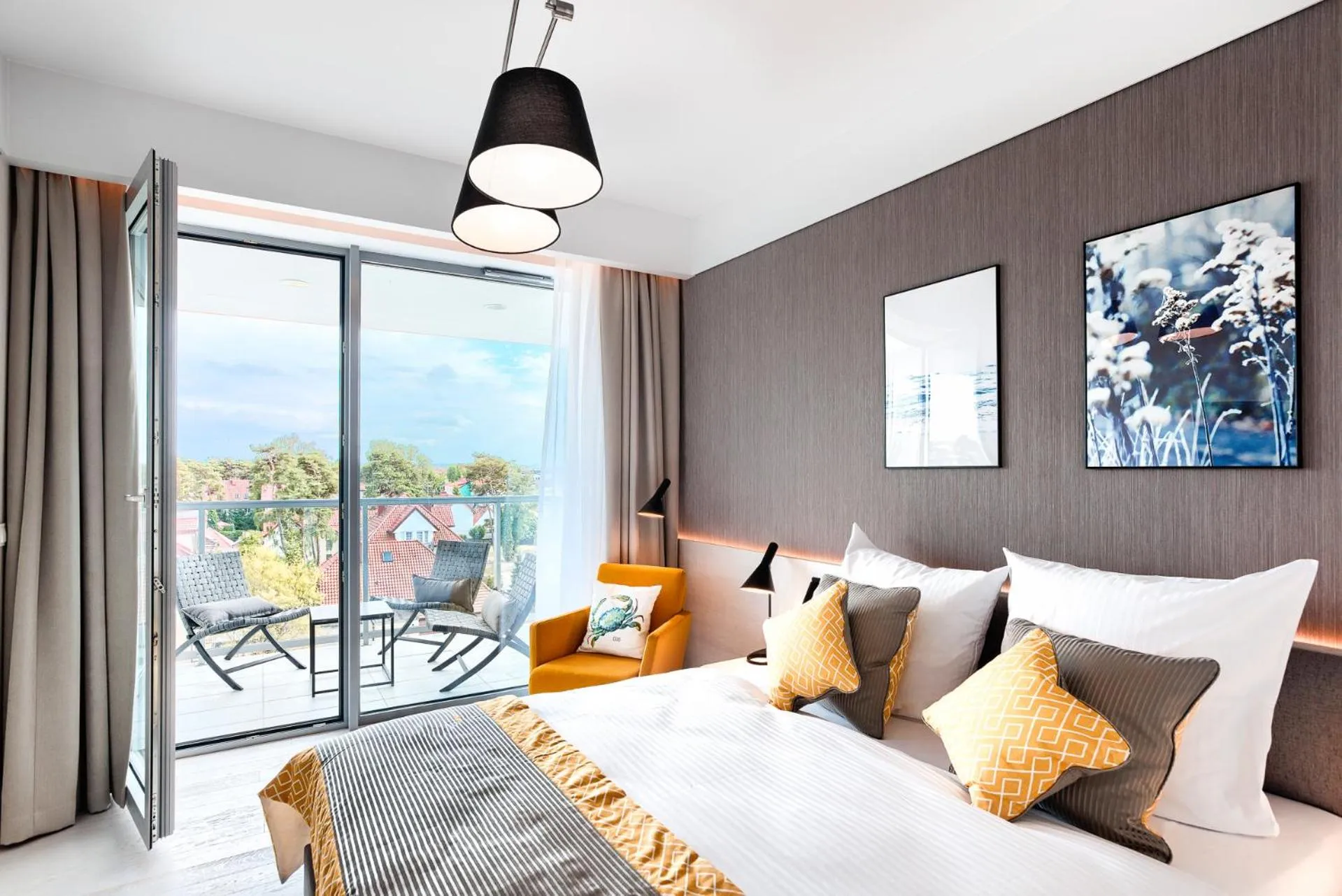 Bed in Dune Resort Mielno - B