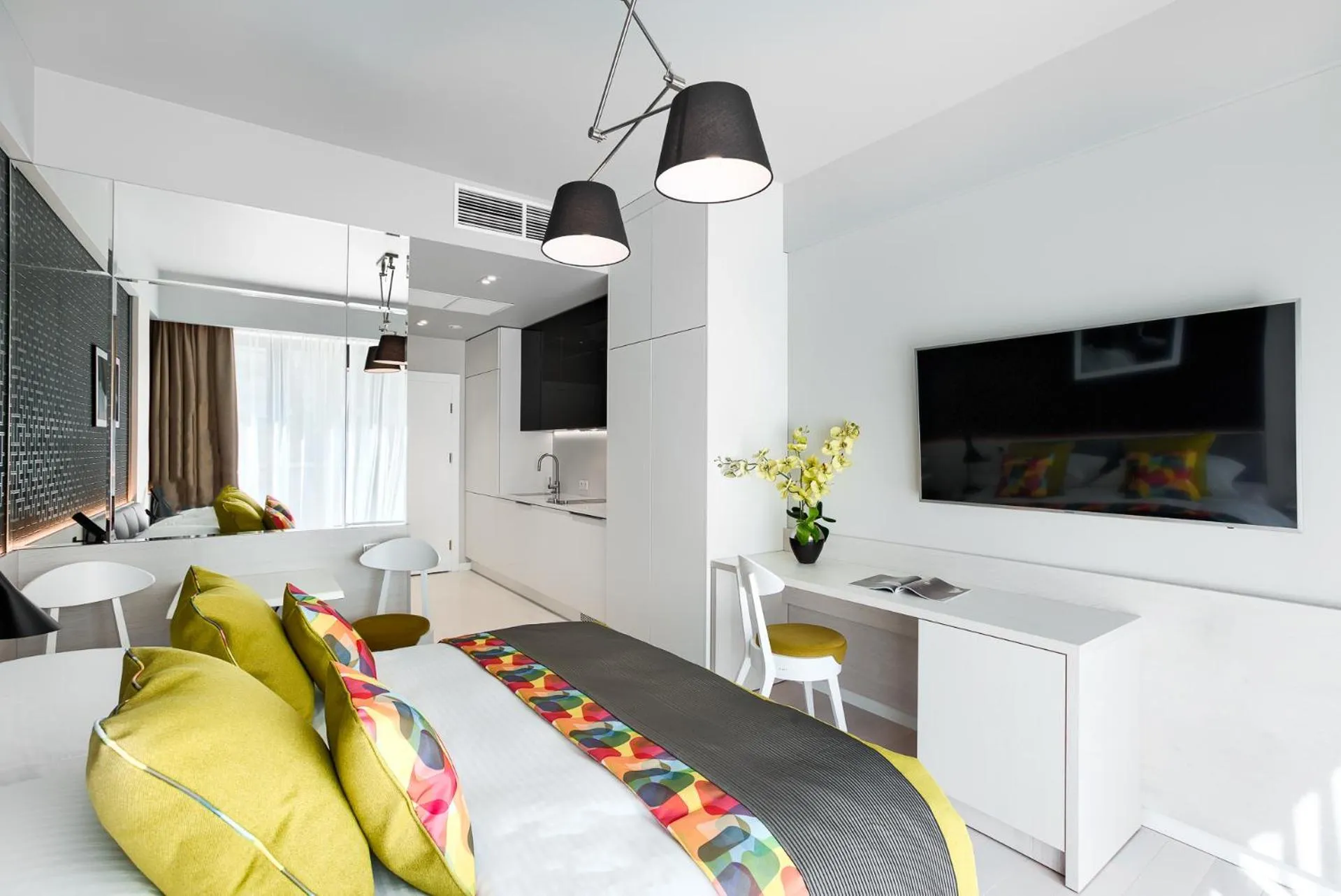 Communal lounge/ TV room in Dune Resort Mielno - B