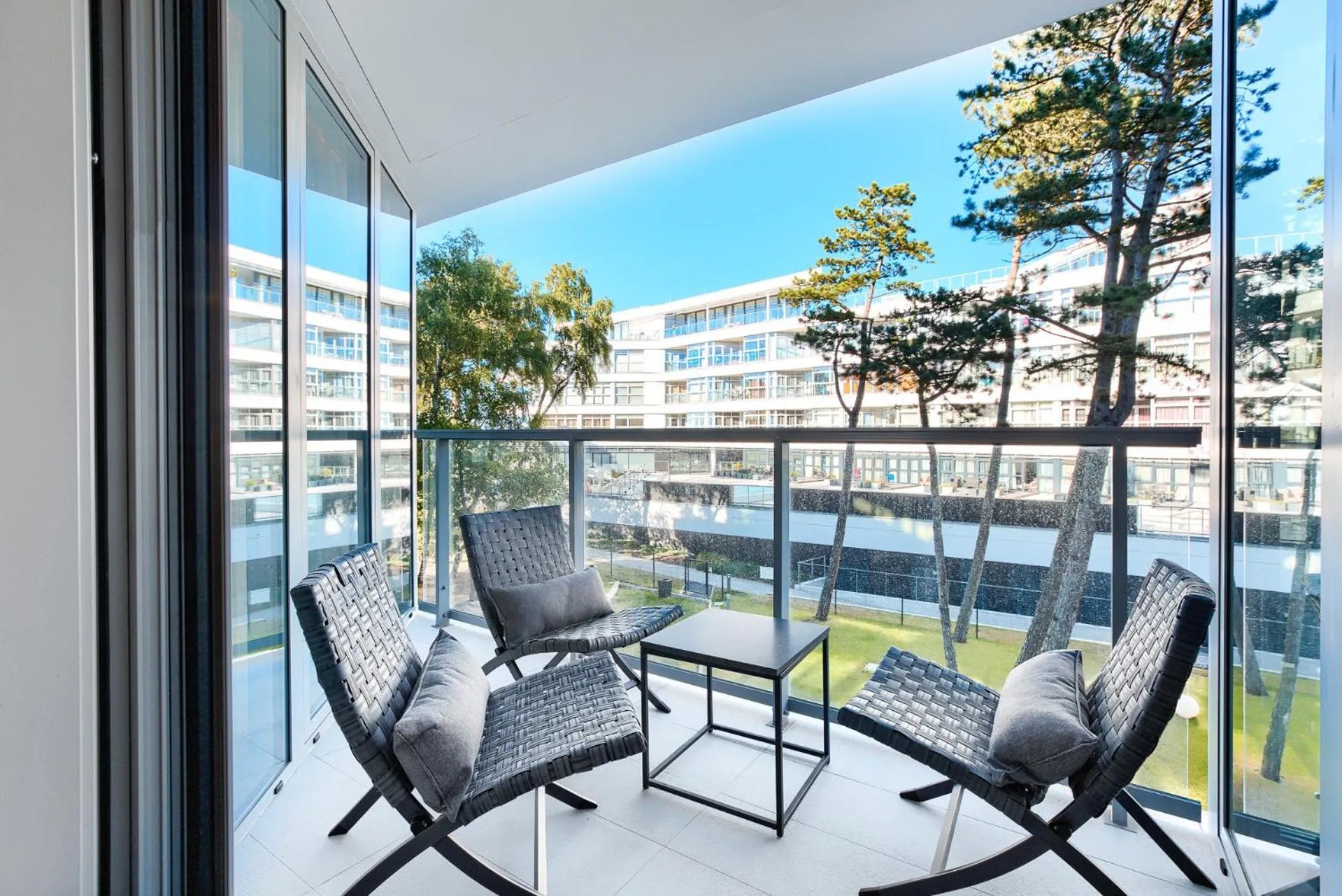 Patio in Dune Resort Mielno - B