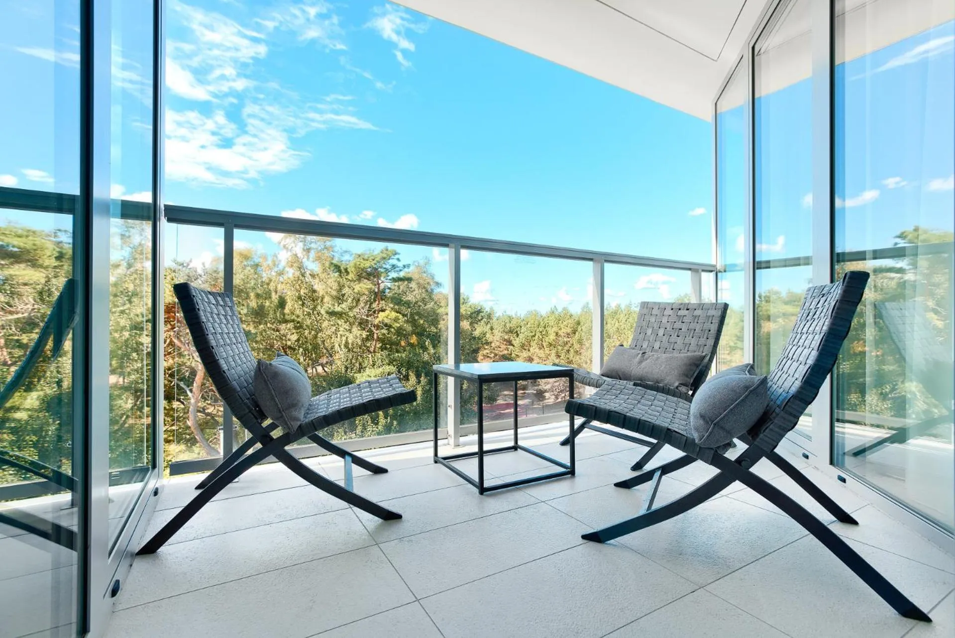 Patio in Dune Resort Mielno - B