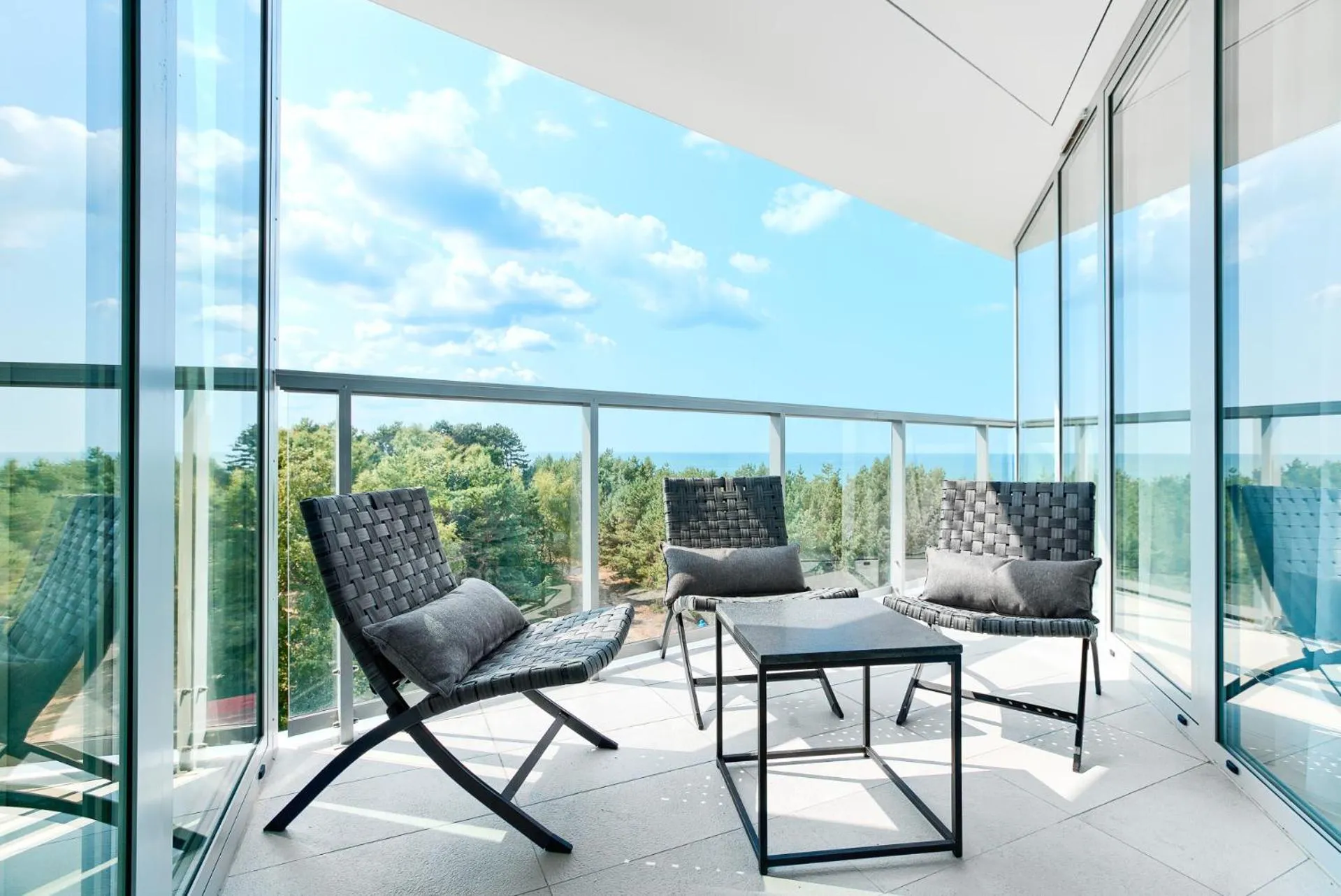 Patio in Dune Resort Mielno - B