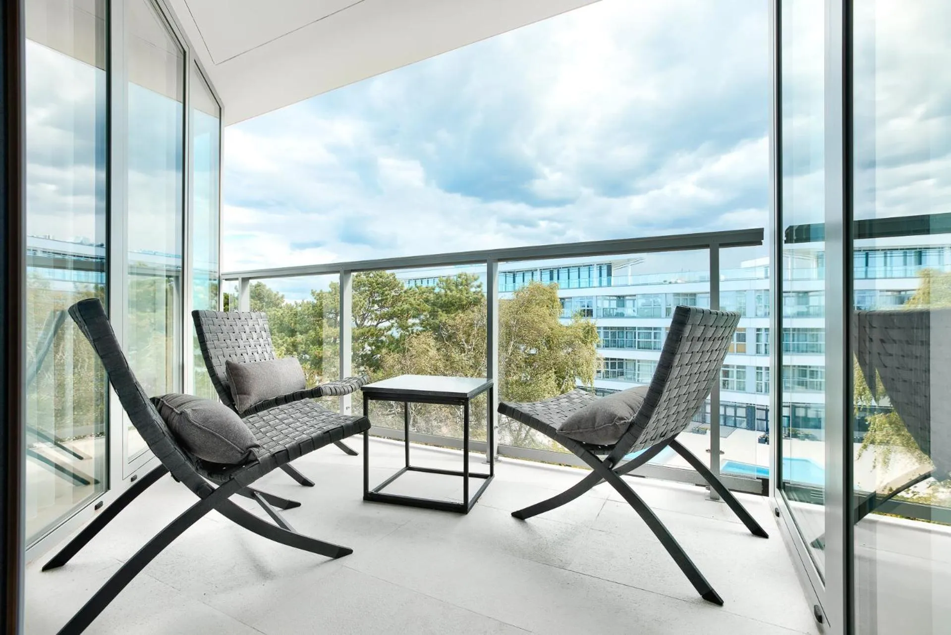 Patio in Dune Resort Mielno - B