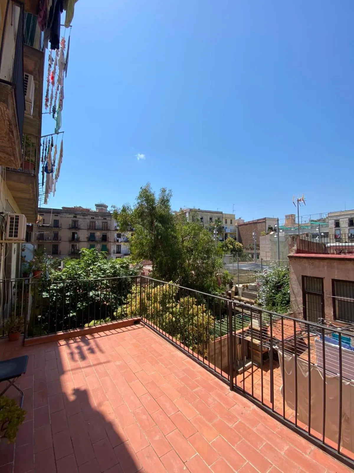 Balcony/Terrace in Hostal Drassanes
