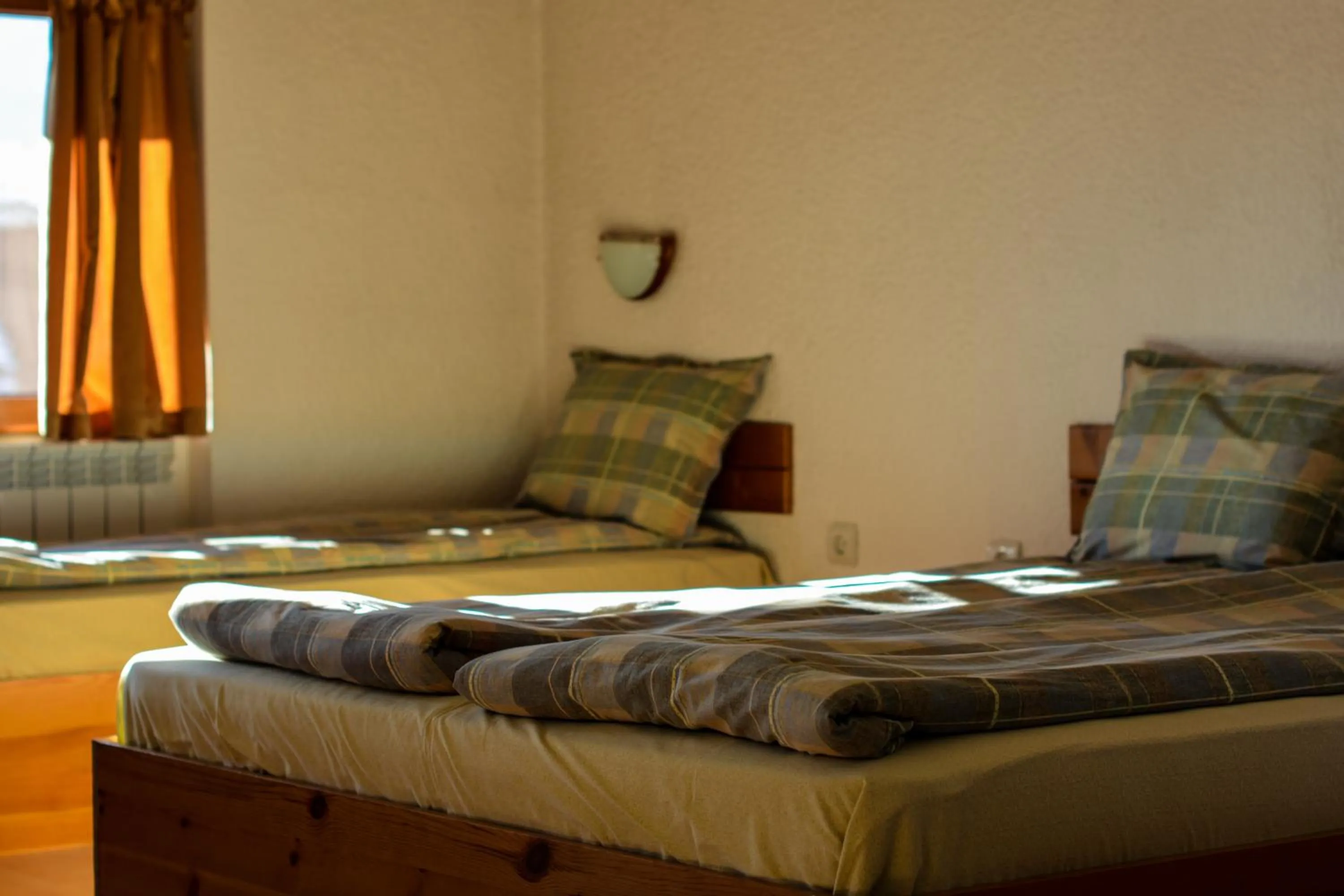 Bed in Durchova Kashta Family Hotel