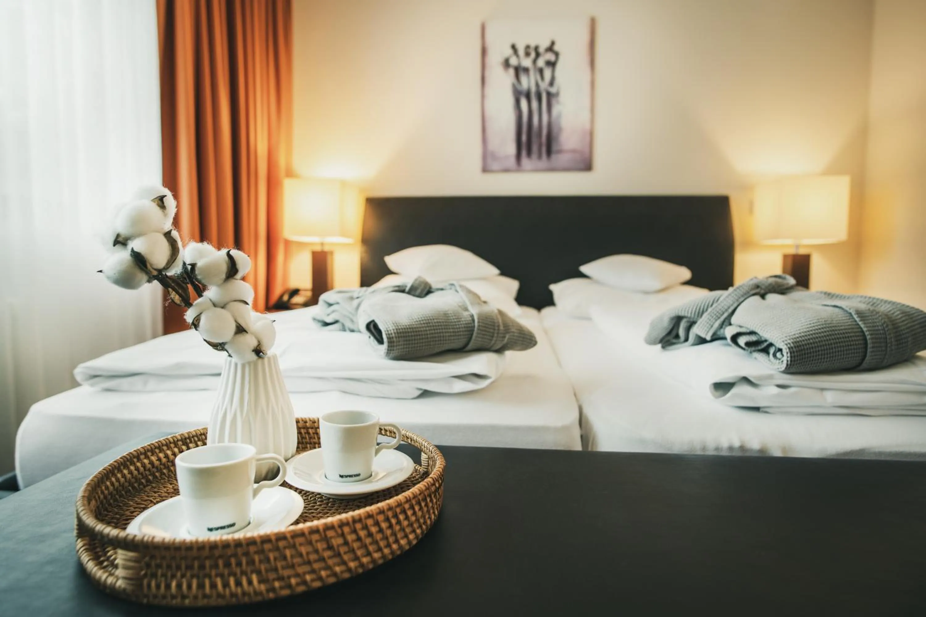 Photo of the whole room, Bed in Hotel Lauterbad