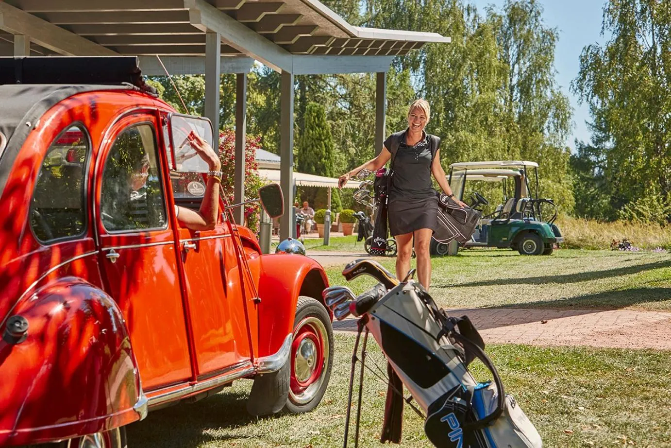 Golfcourse in Hotel Lauterbad