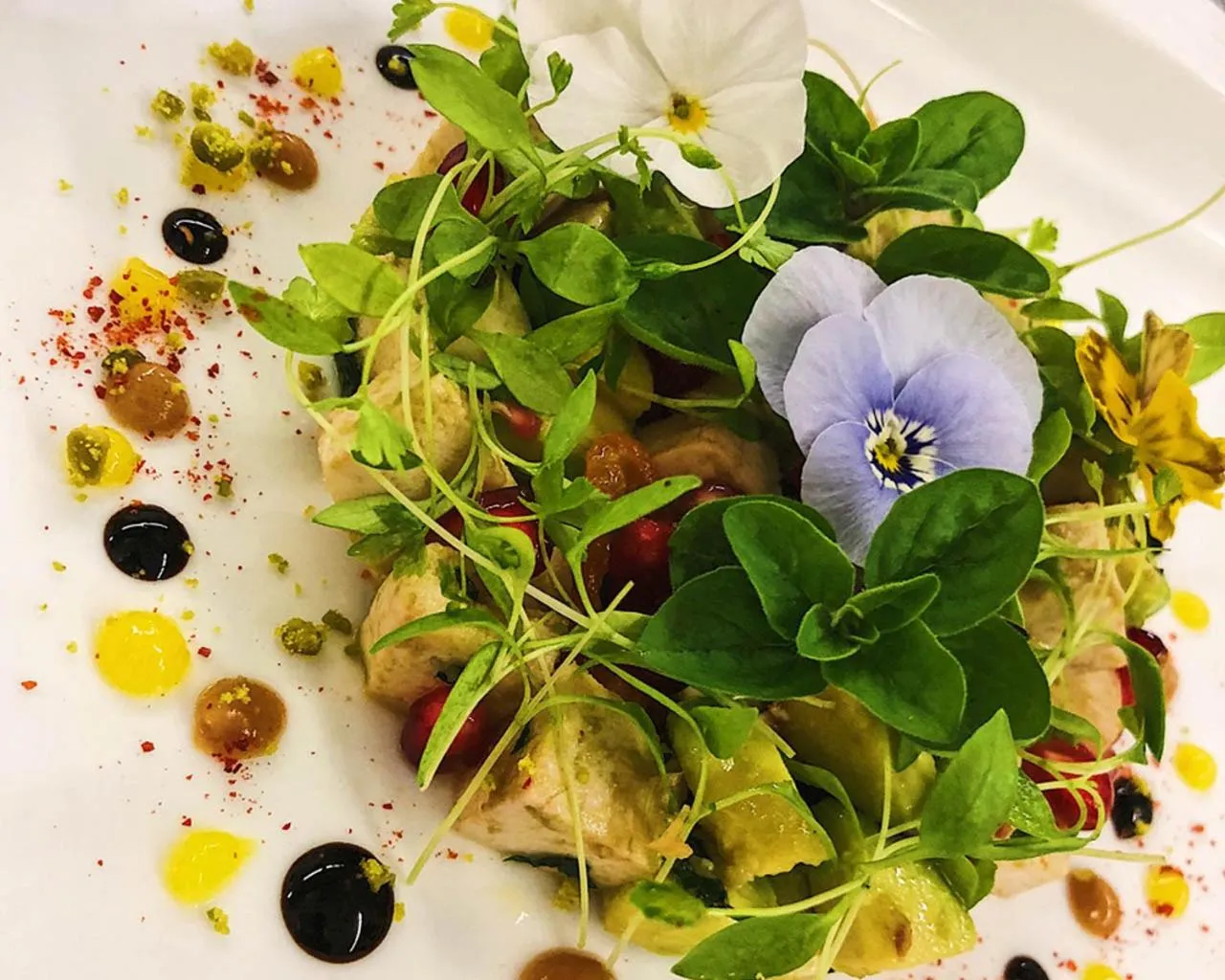 Food close-up in Hotel Lauterbad