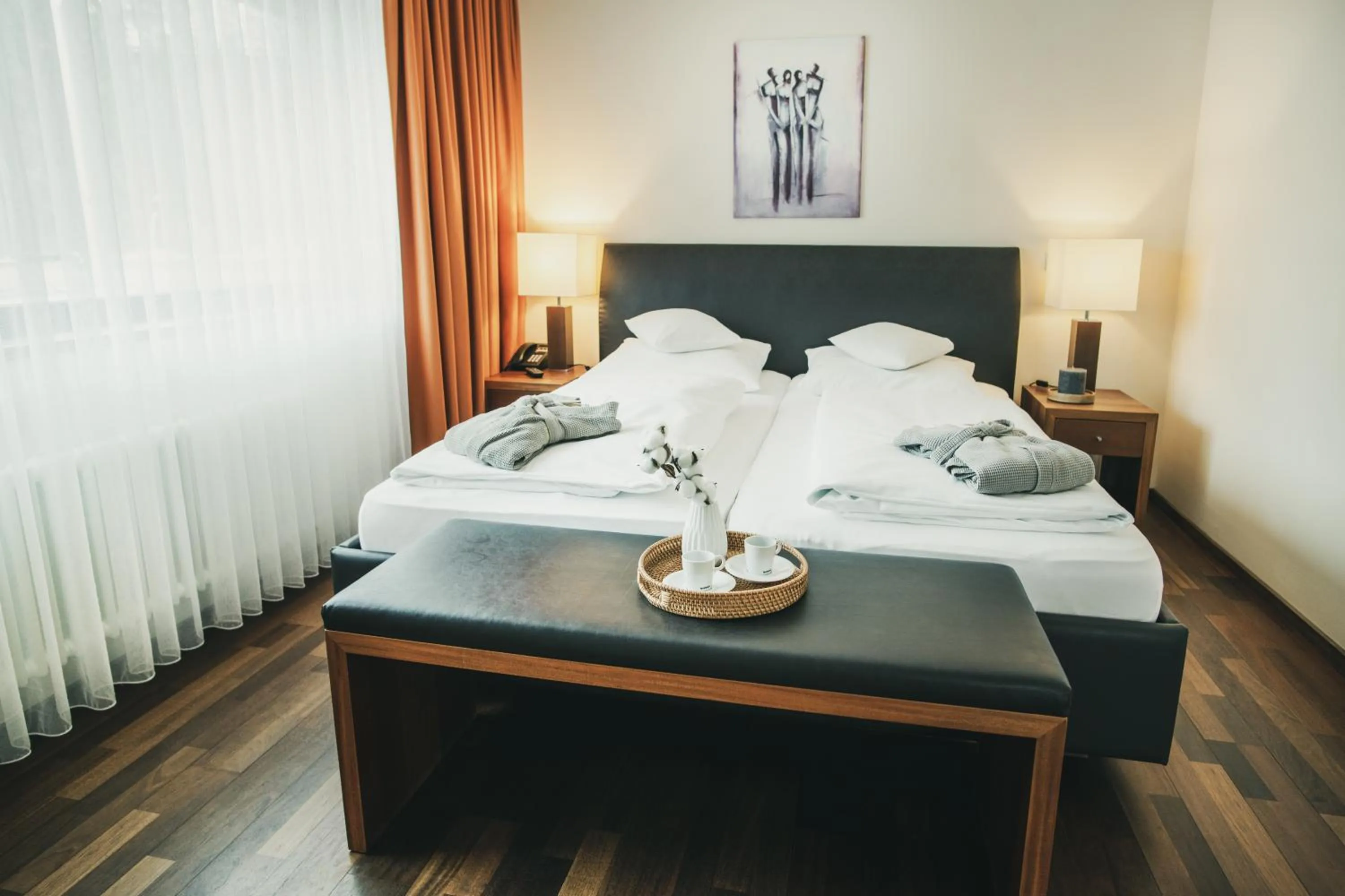 Photo of the whole room, Bed in Hotel Lauterbad