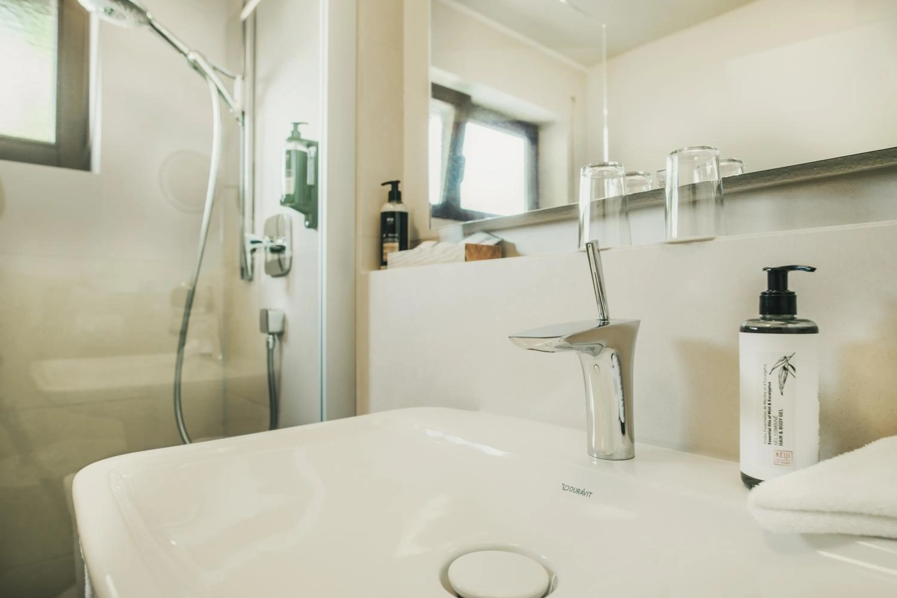 Shower in Hotel Lauterbad