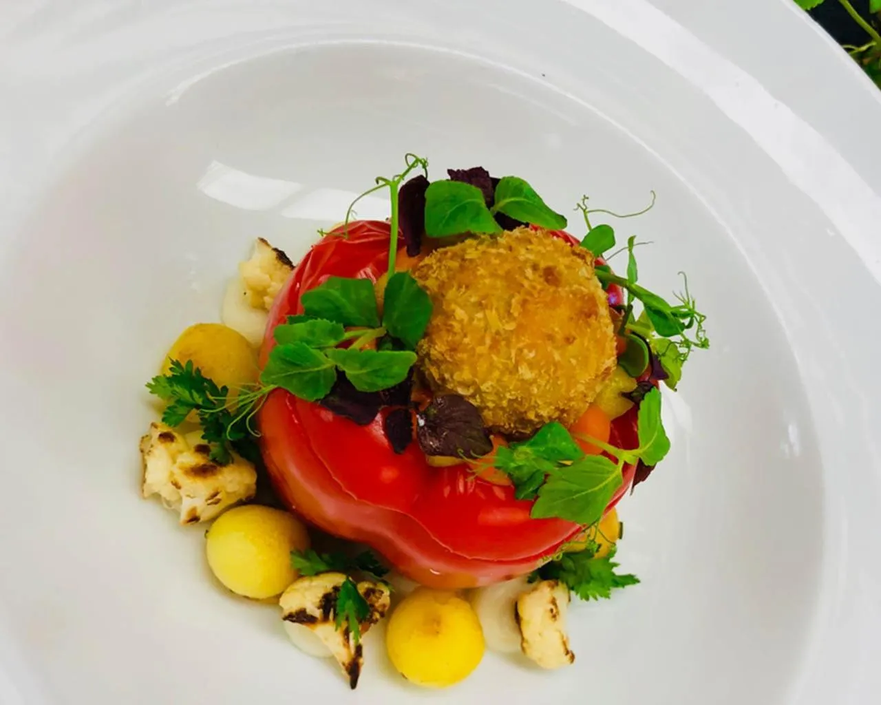 Food close-up in Hotel Lauterbad