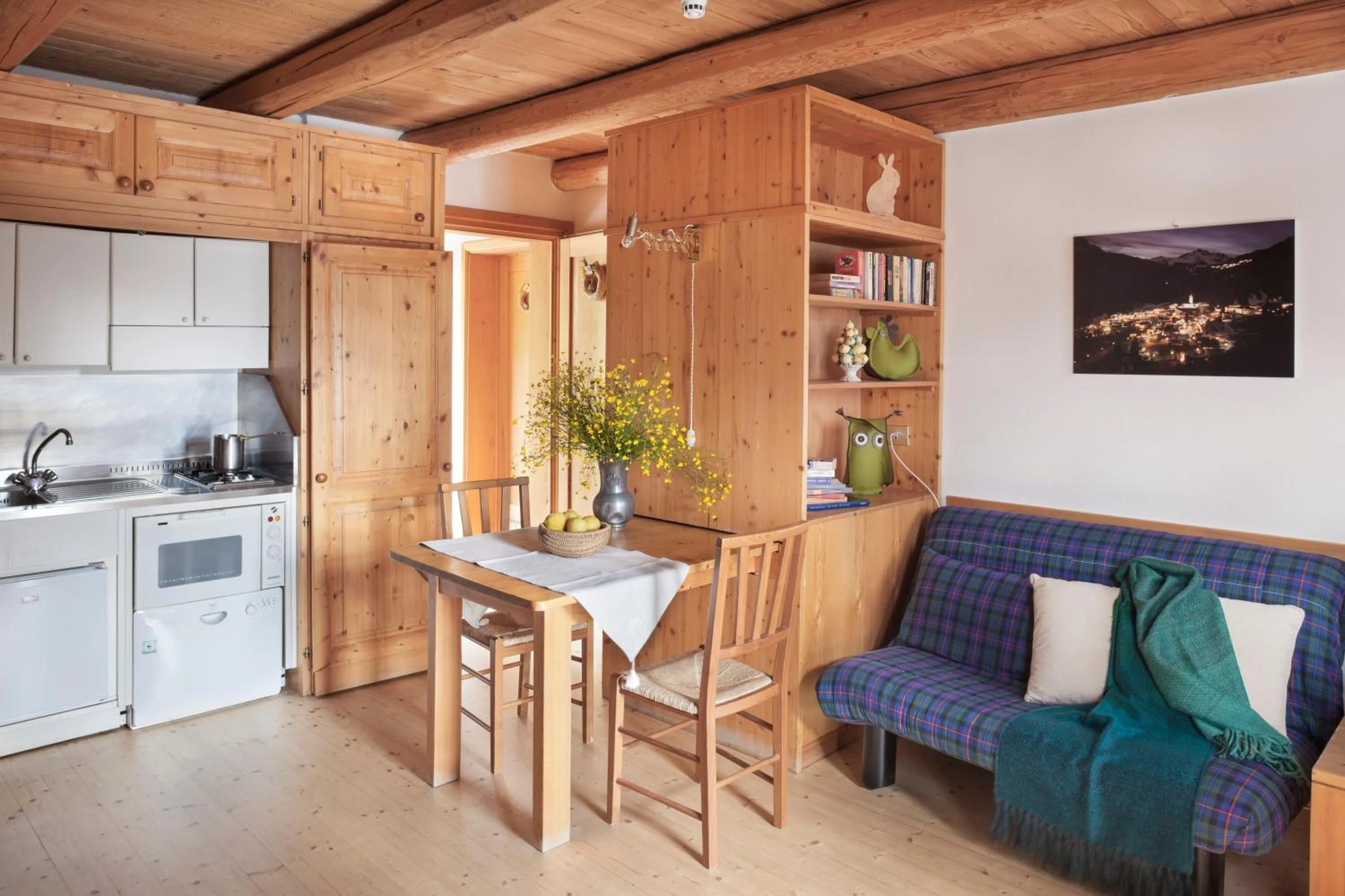 Kitchen or kitchenette in Albergo Diffuso Sauris in Sauris Di Sopra