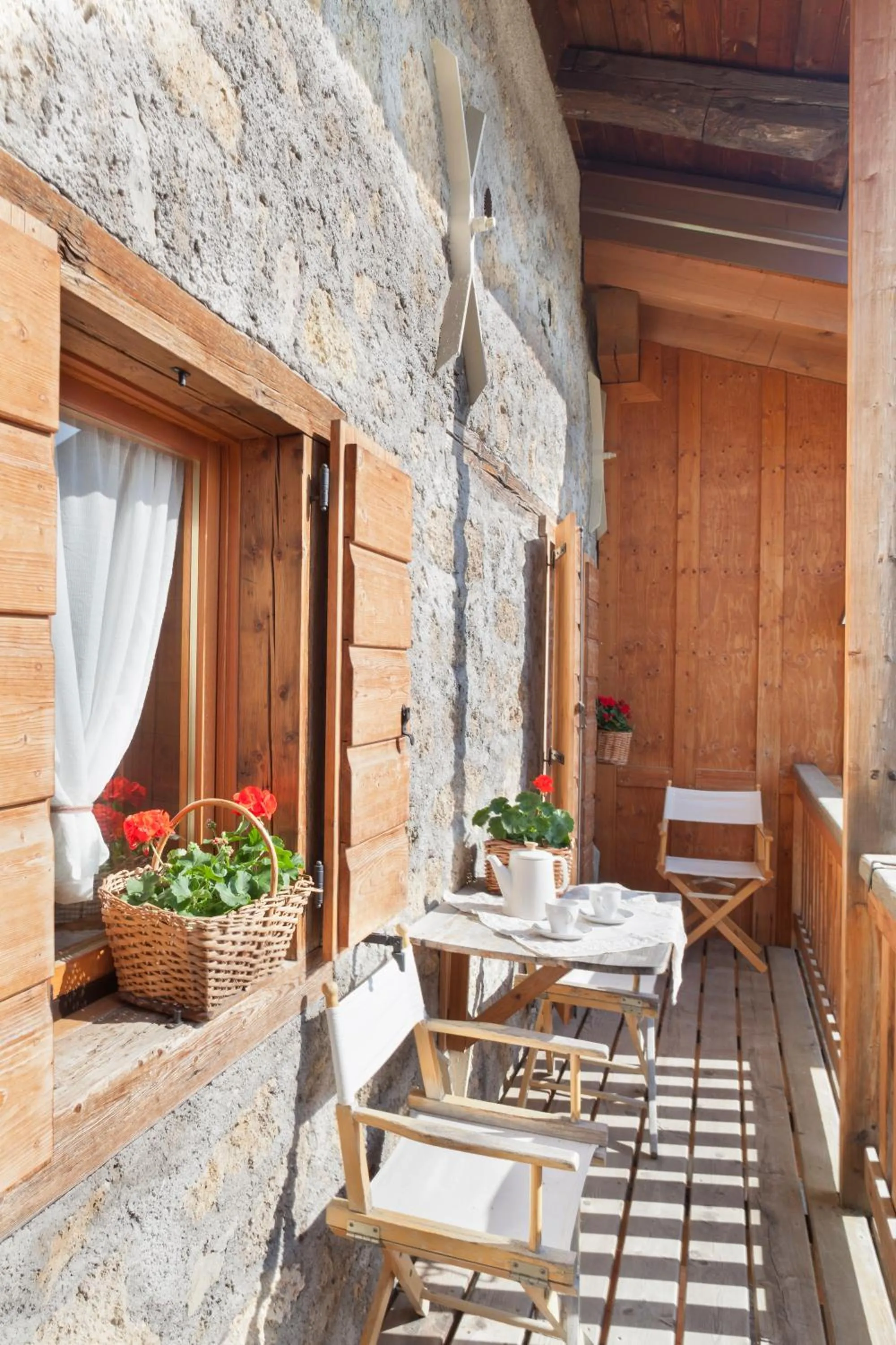 Balcony/Terrace in Albergo Diffuso Sauris in Sauris Di Sopra
