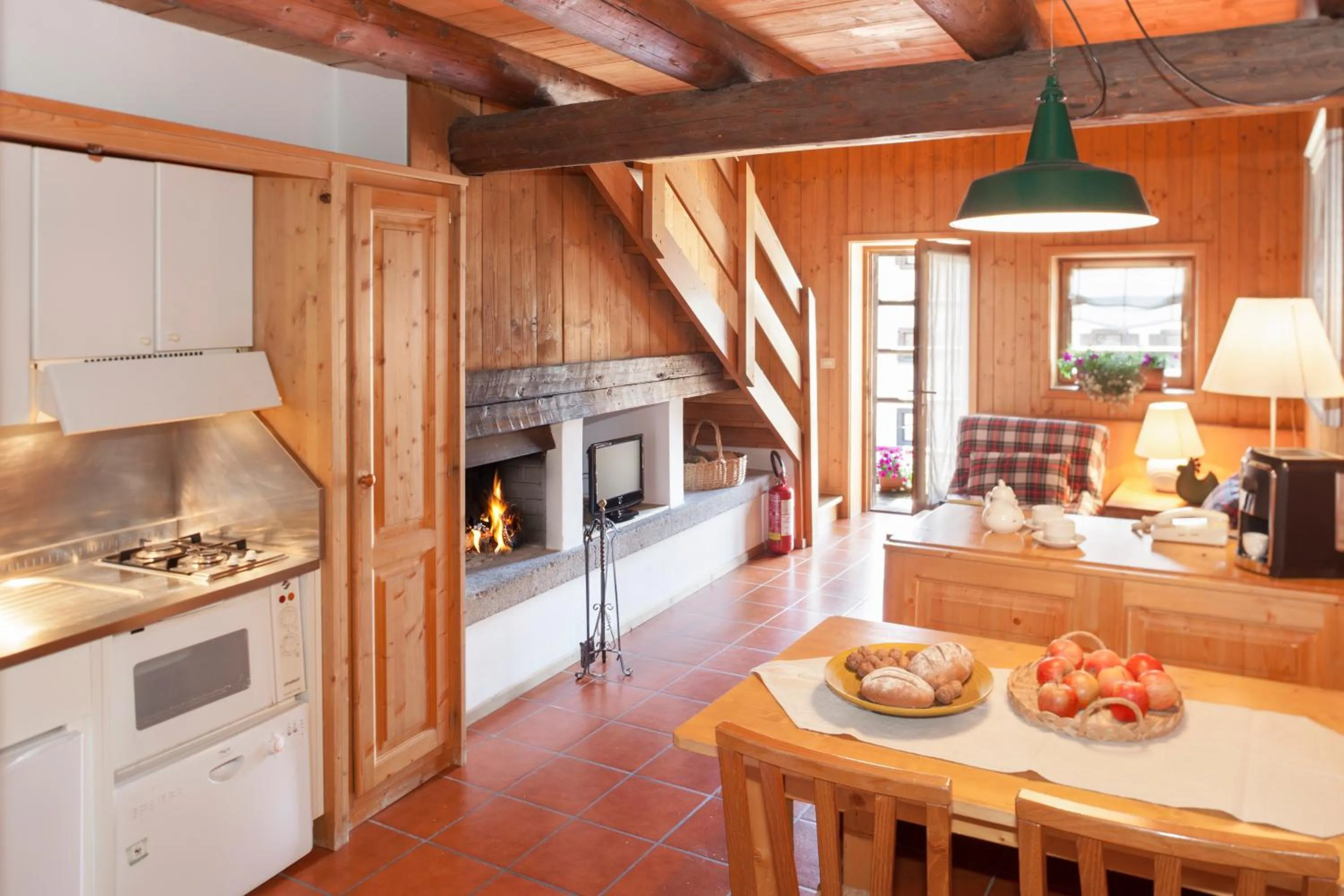 Kitchen or kitchenette in Albergo Diffuso Sauris in Sauris Di Sopra