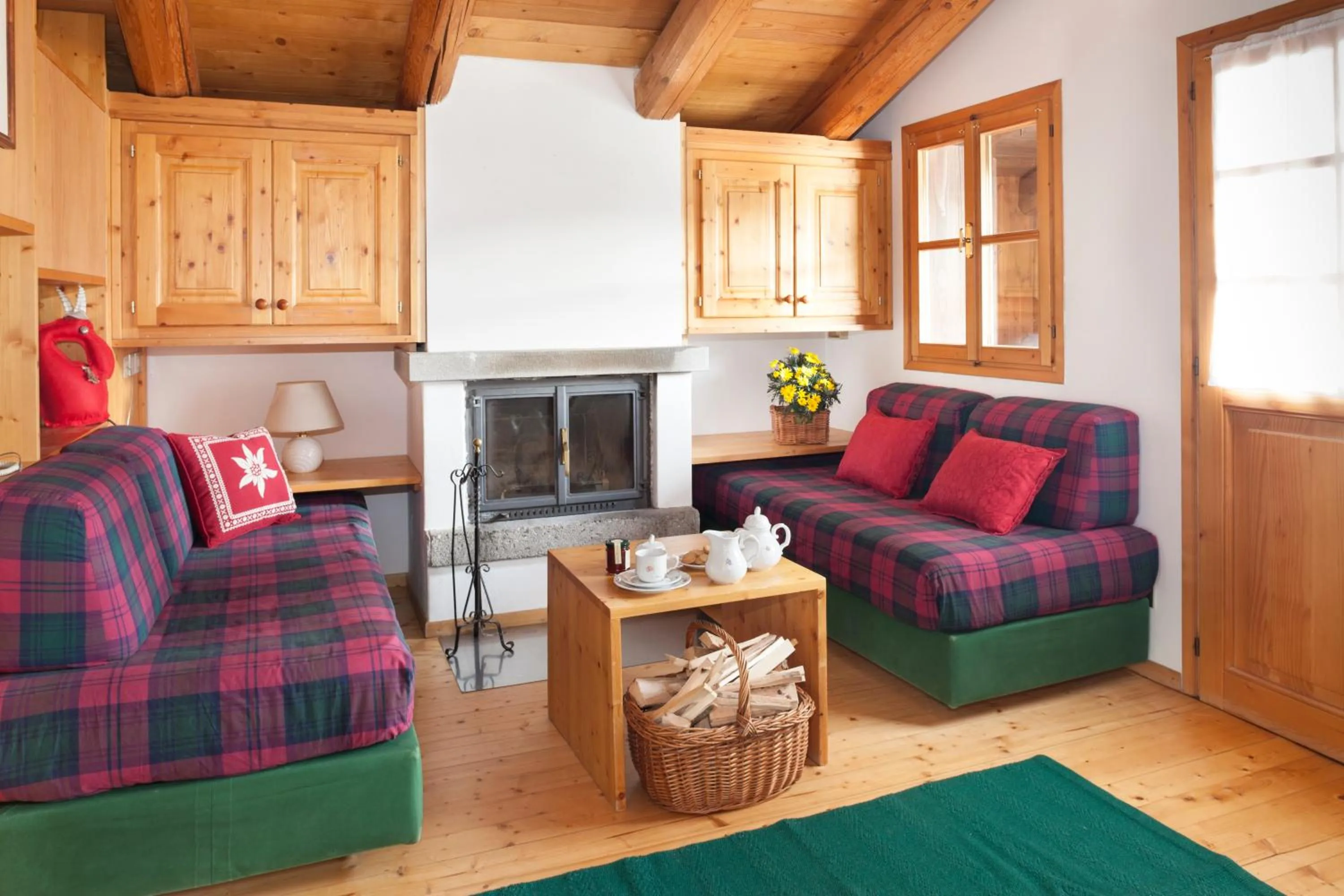 Living room in Albergo Diffuso Sauris in Sauris Di Sopra