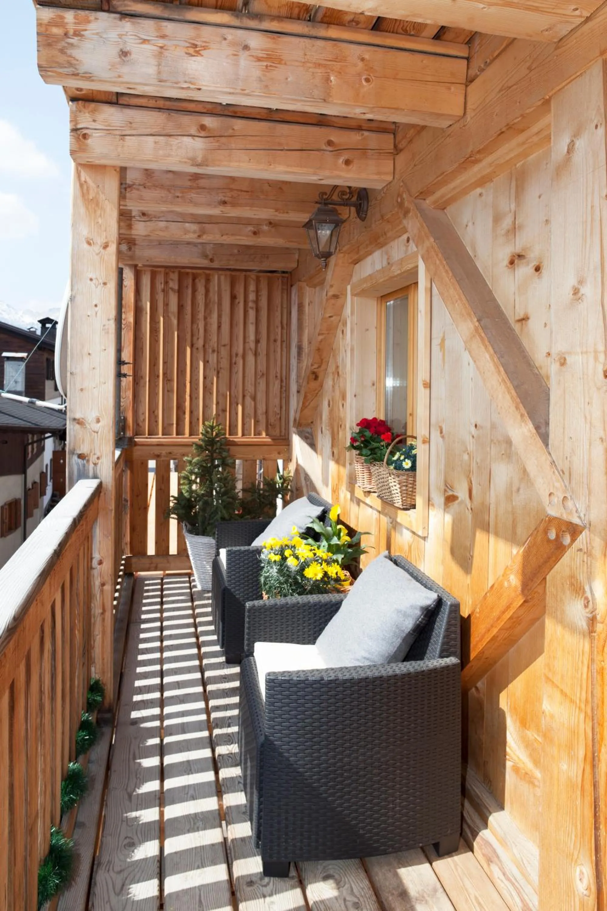 Balcony/Terrace in Albergo Diffuso Sauris in Sauris Di Sopra