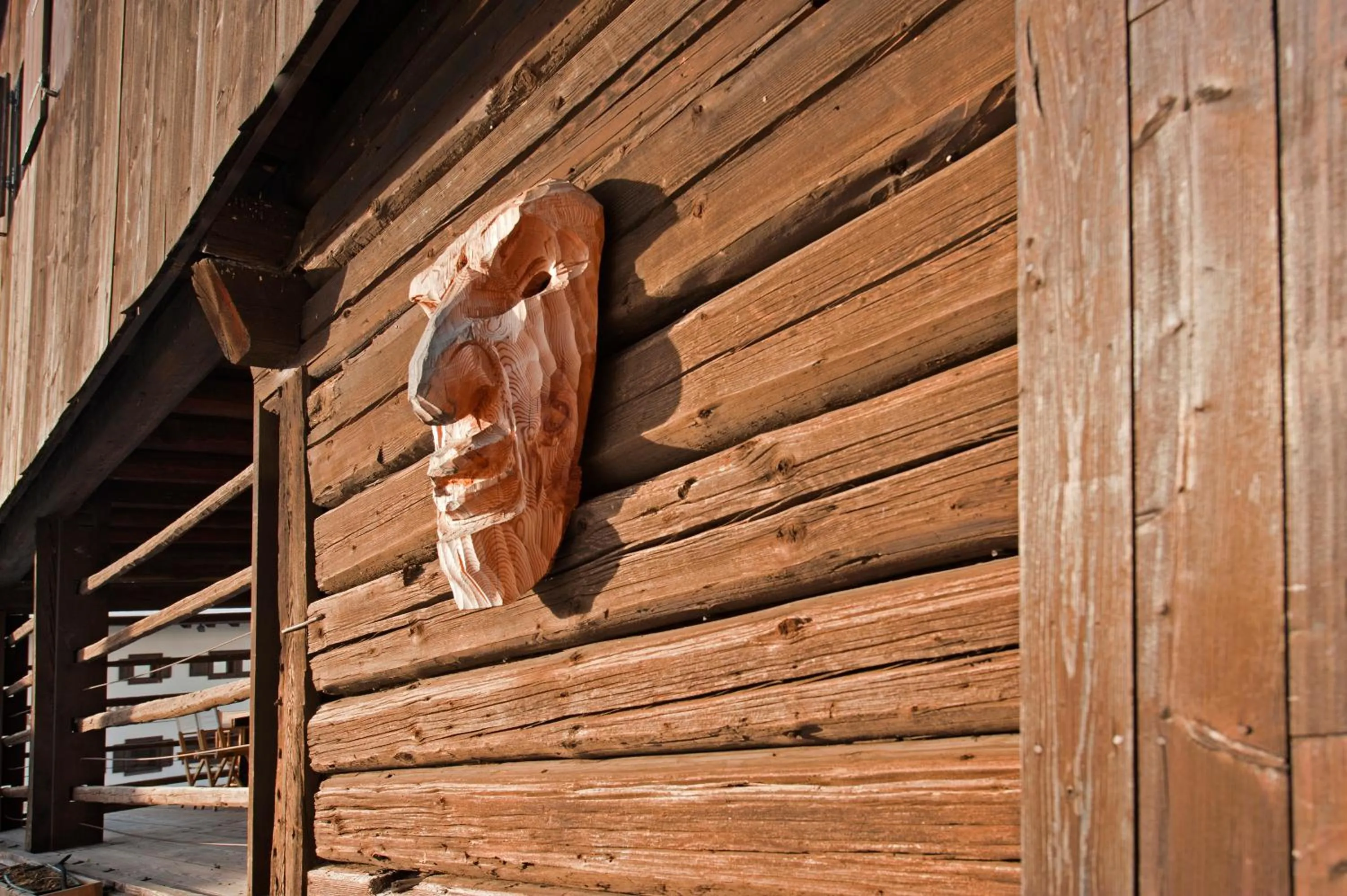 Decorative detail in Albergo Diffuso Sauris in Sauris Di Sopra