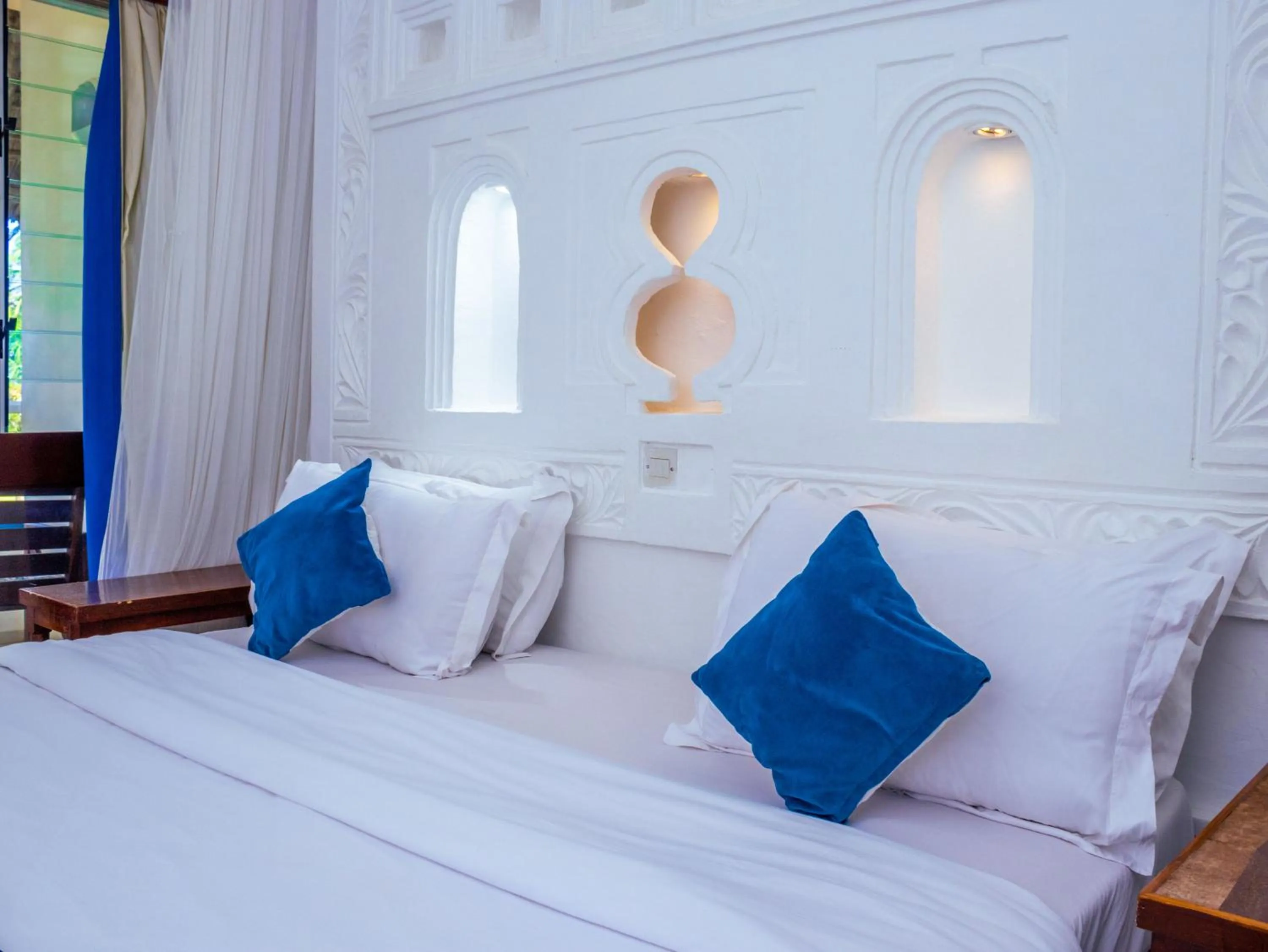 Bed in Reef Hotel Mombasa