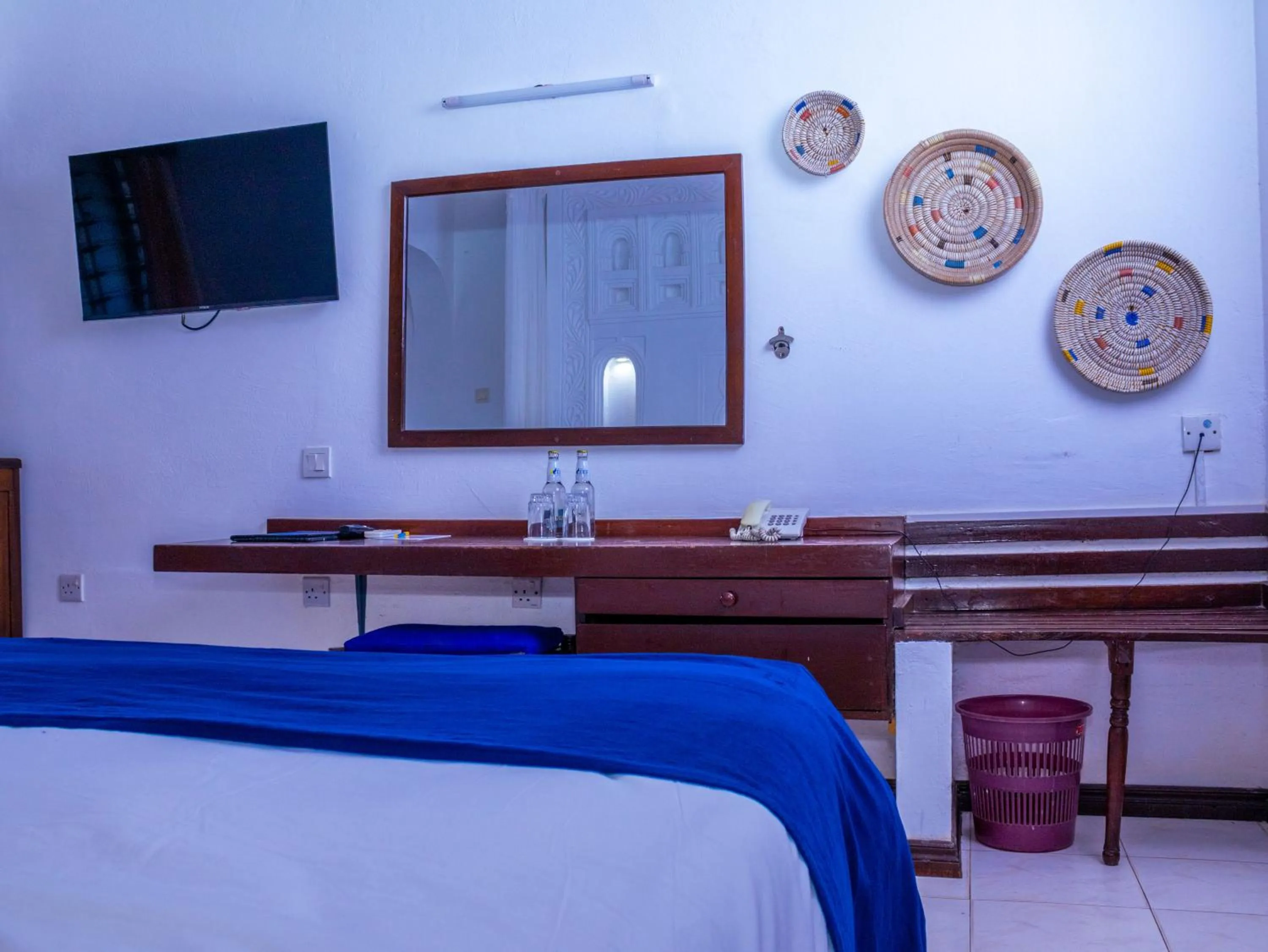 Bed in Reef Hotel Mombasa