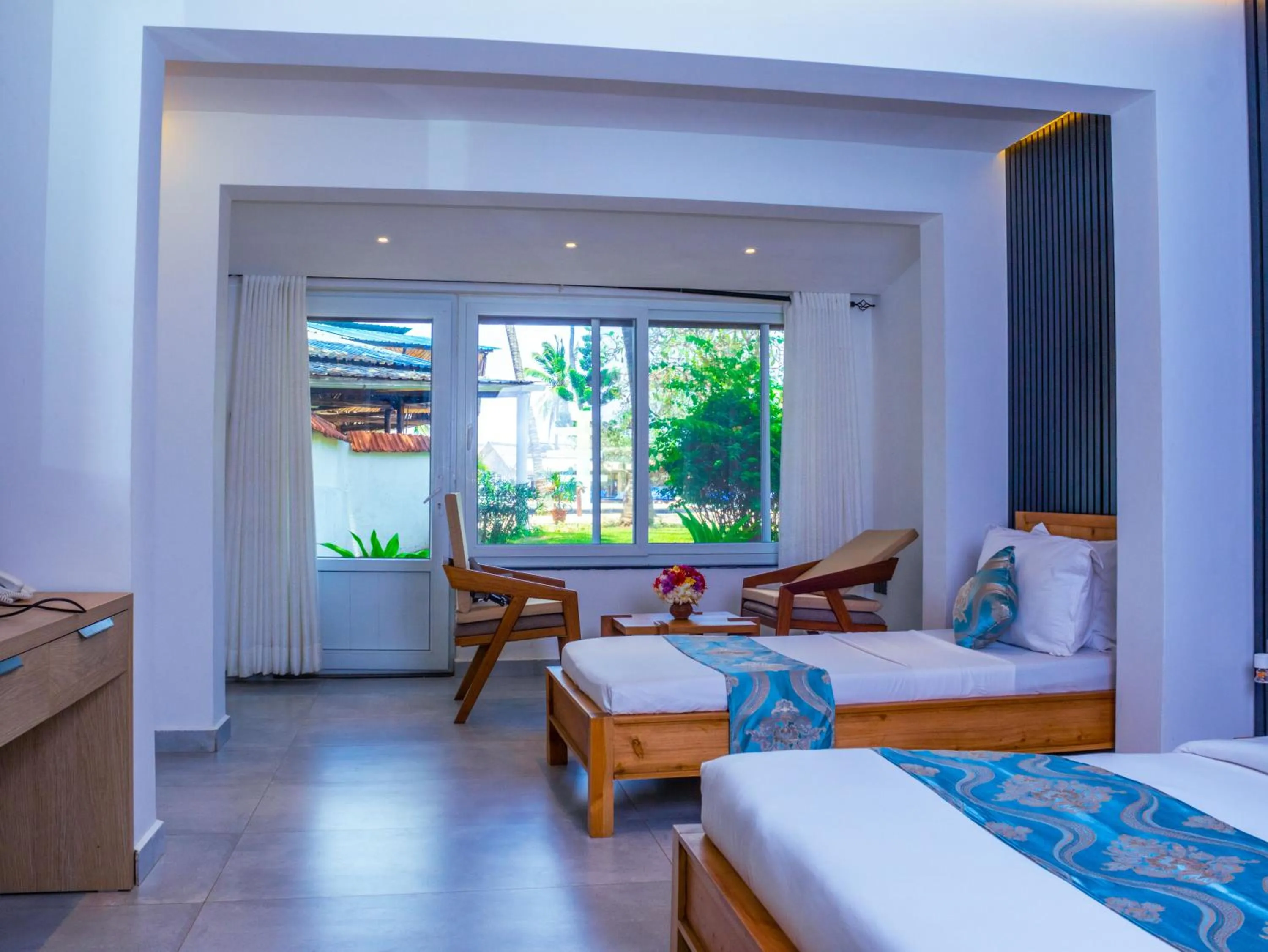 Bed in Reef Hotel Mombasa