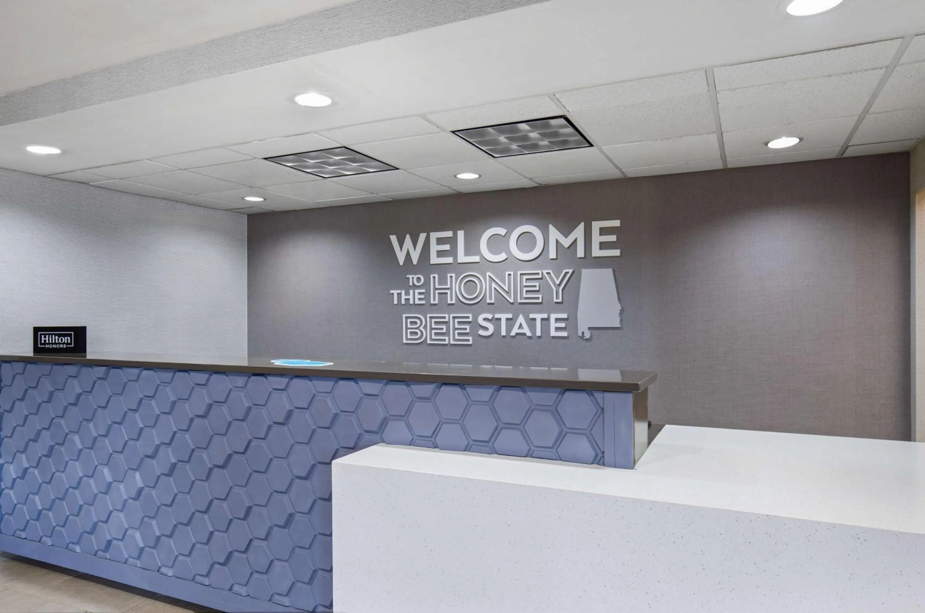 Lobby or reception in Hampton Inn Selma