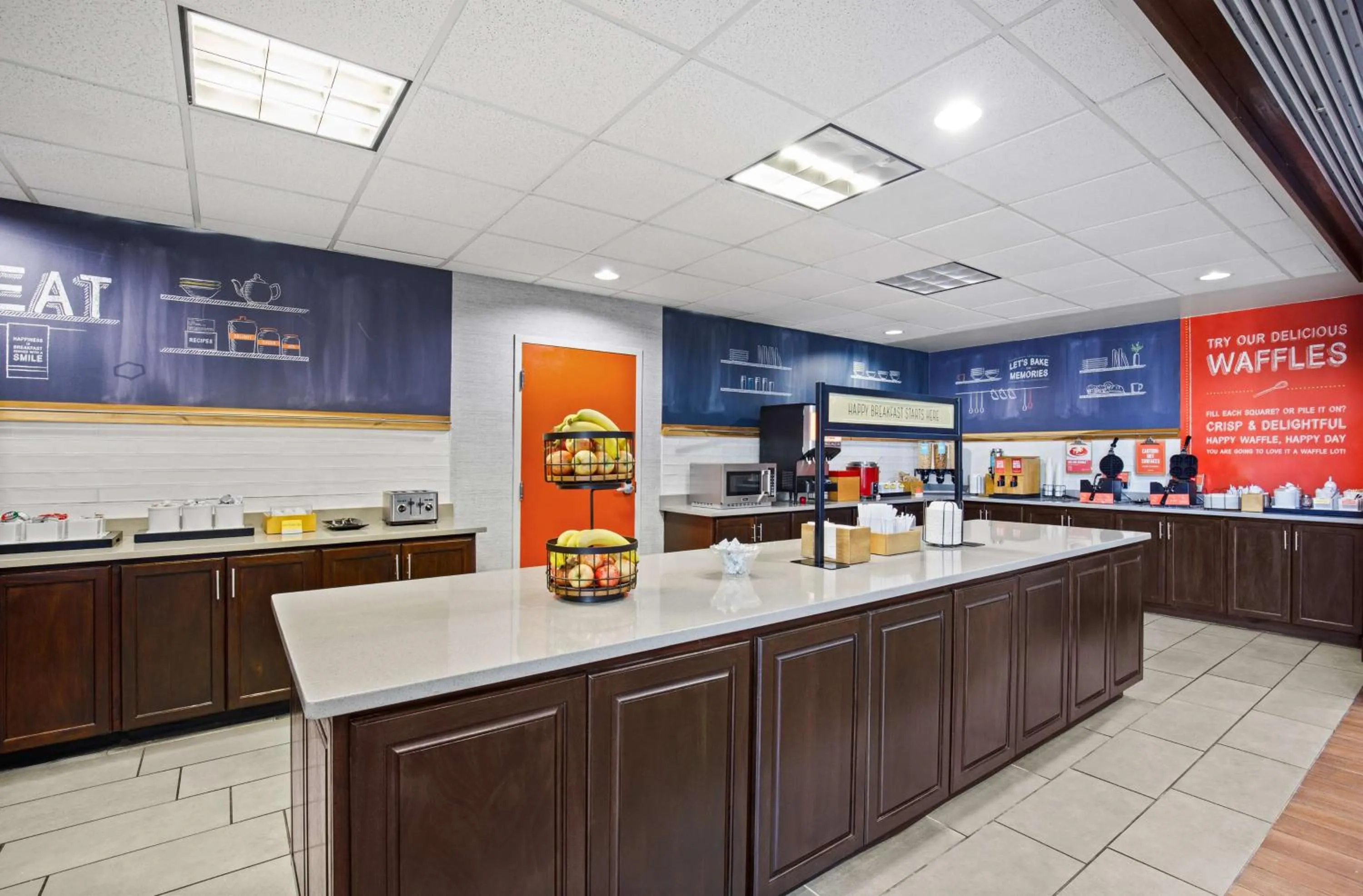 Breakfast in Hampton Inn Selma