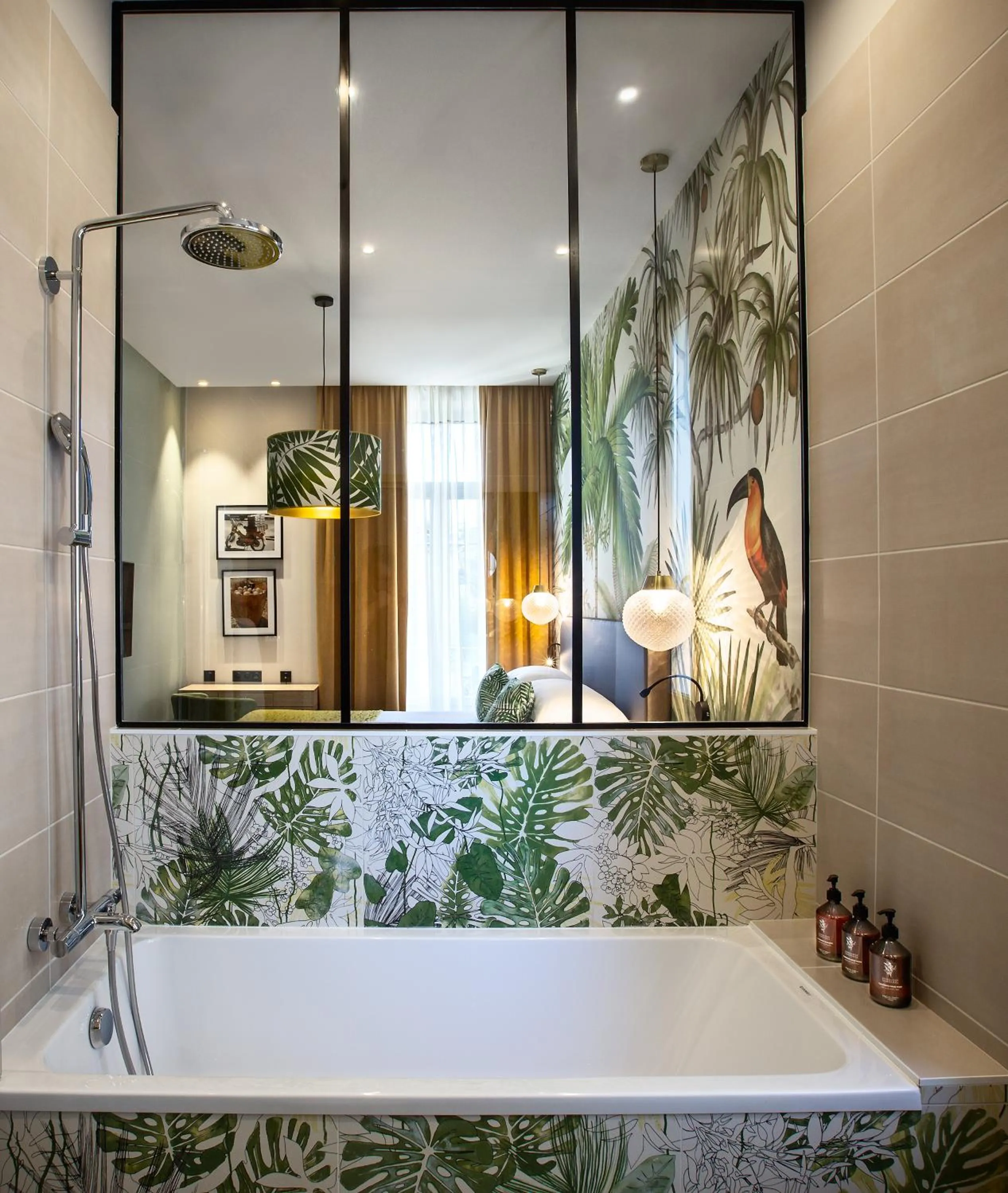 Bathroom in Hotel Verlaine