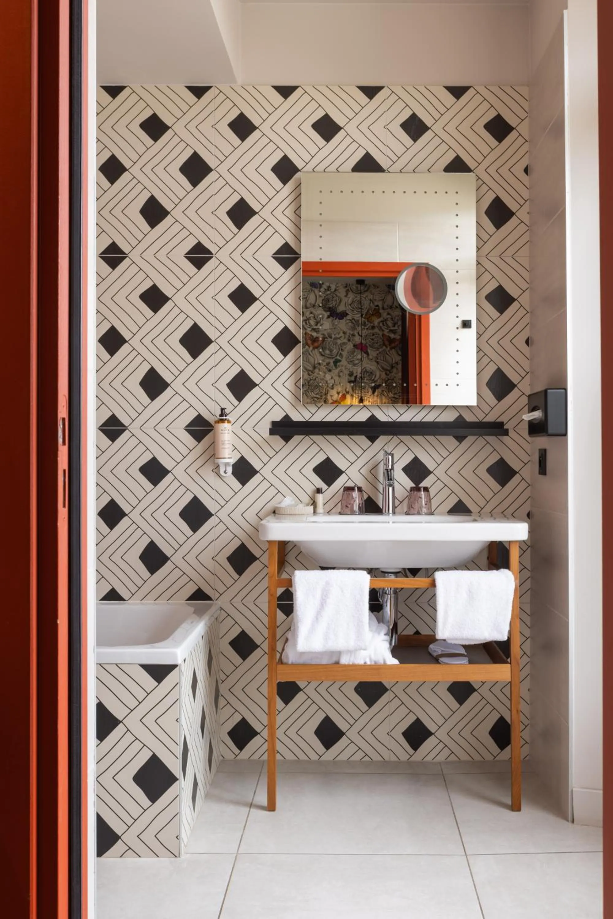 Bathroom in Hotel Verlaine