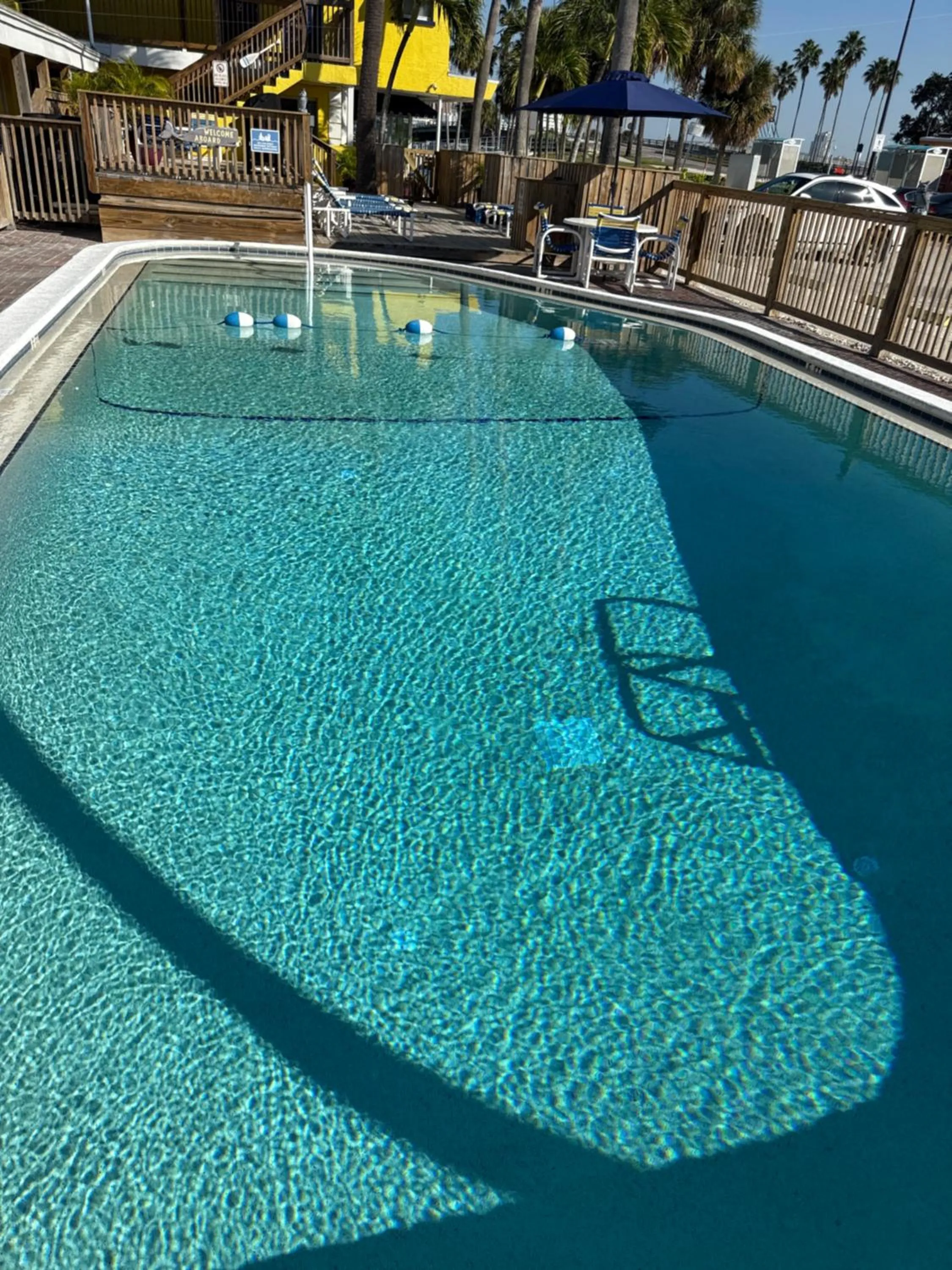 Swimming pool in Barefoot Bay Resort Motel