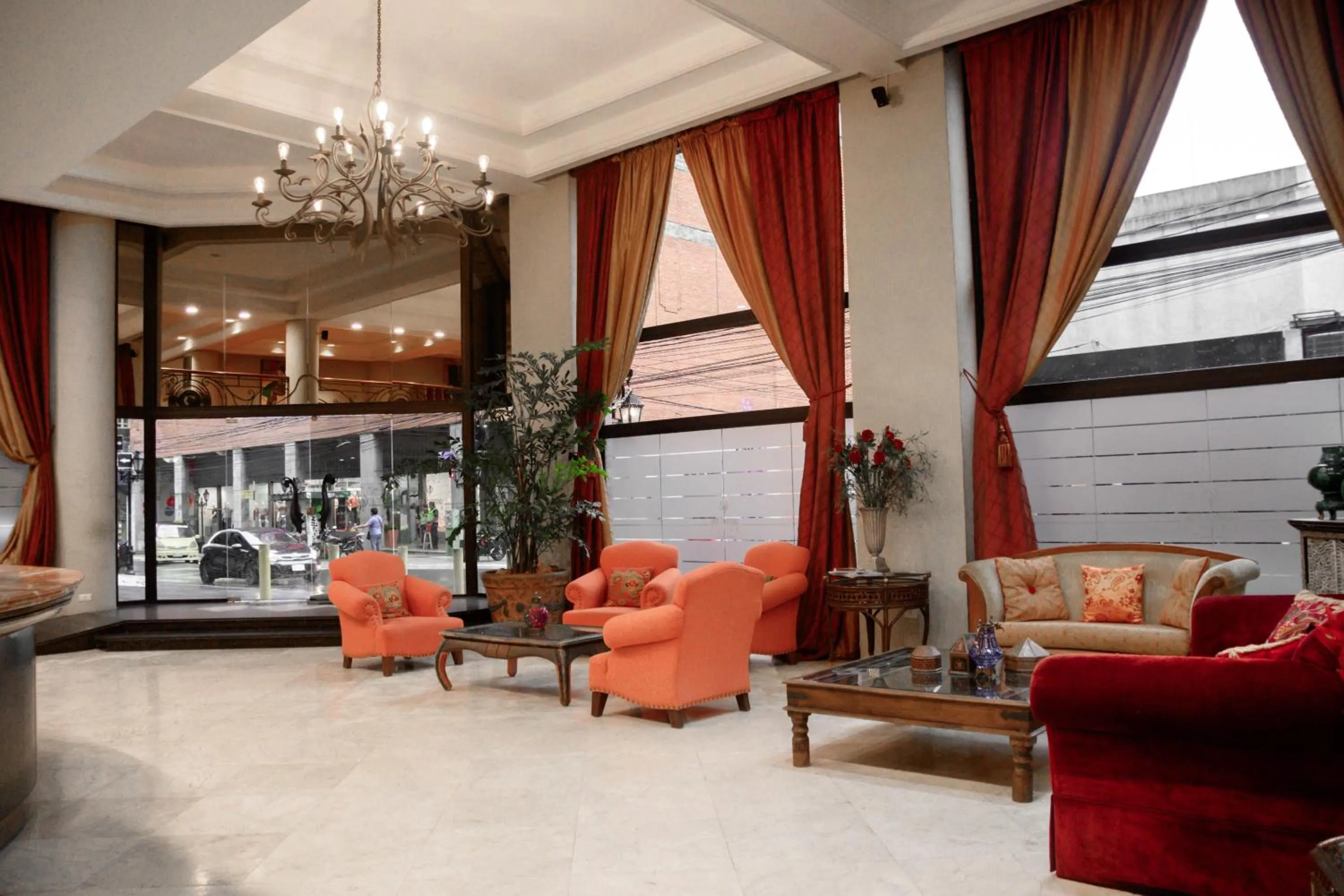 Living room in Granados Park Hotel
