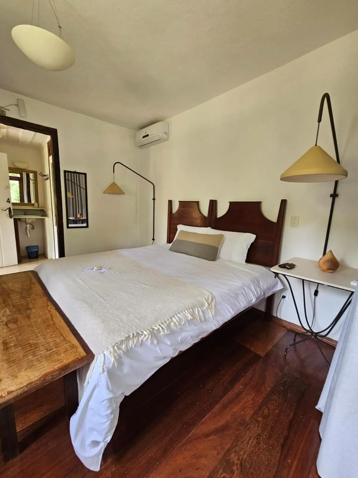 Bed in Pousada Vagalume