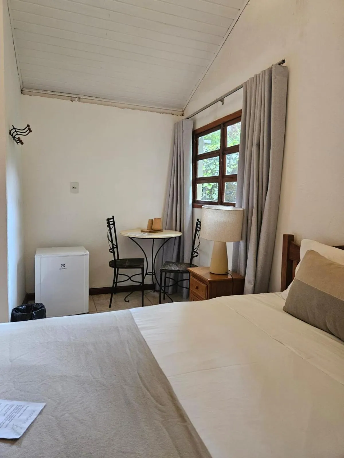 Bed in Pousada Vagalume