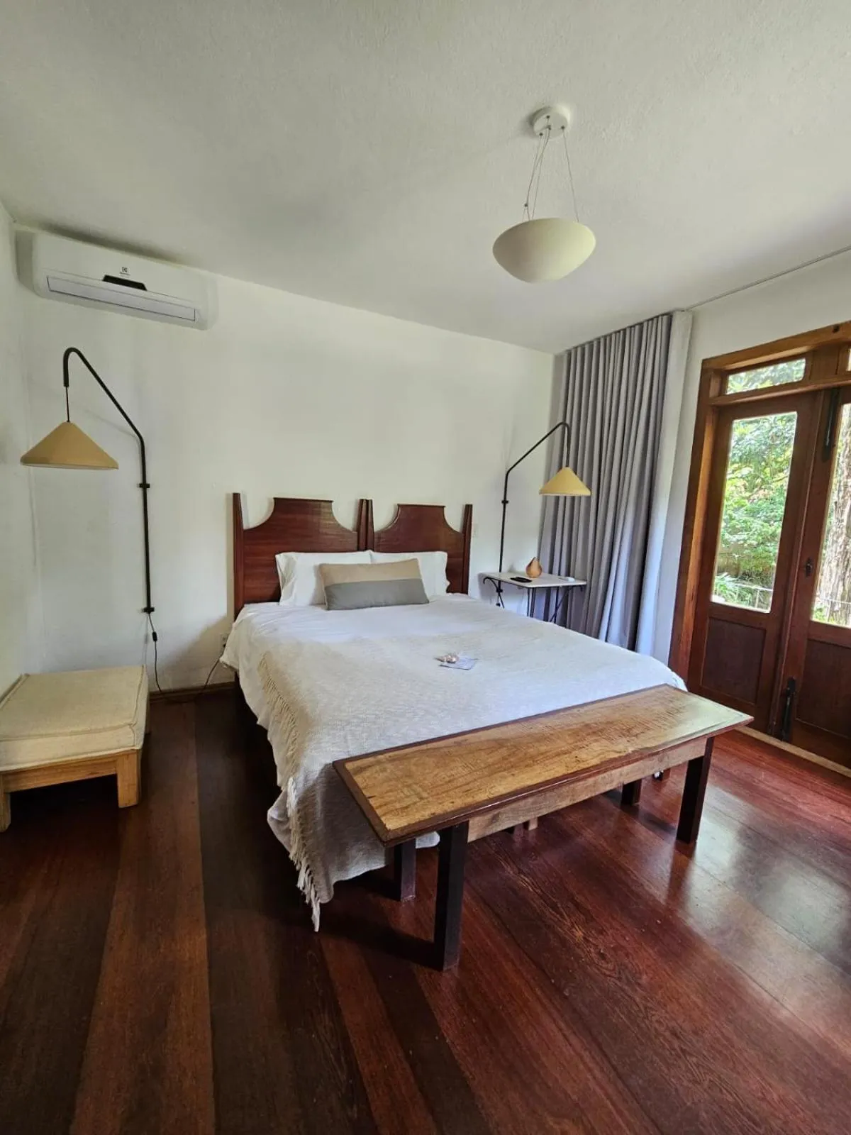 Bed in Pousada Vagalume