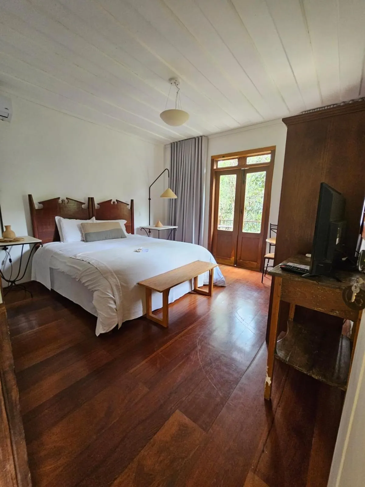 Bed in Pousada Vagalume