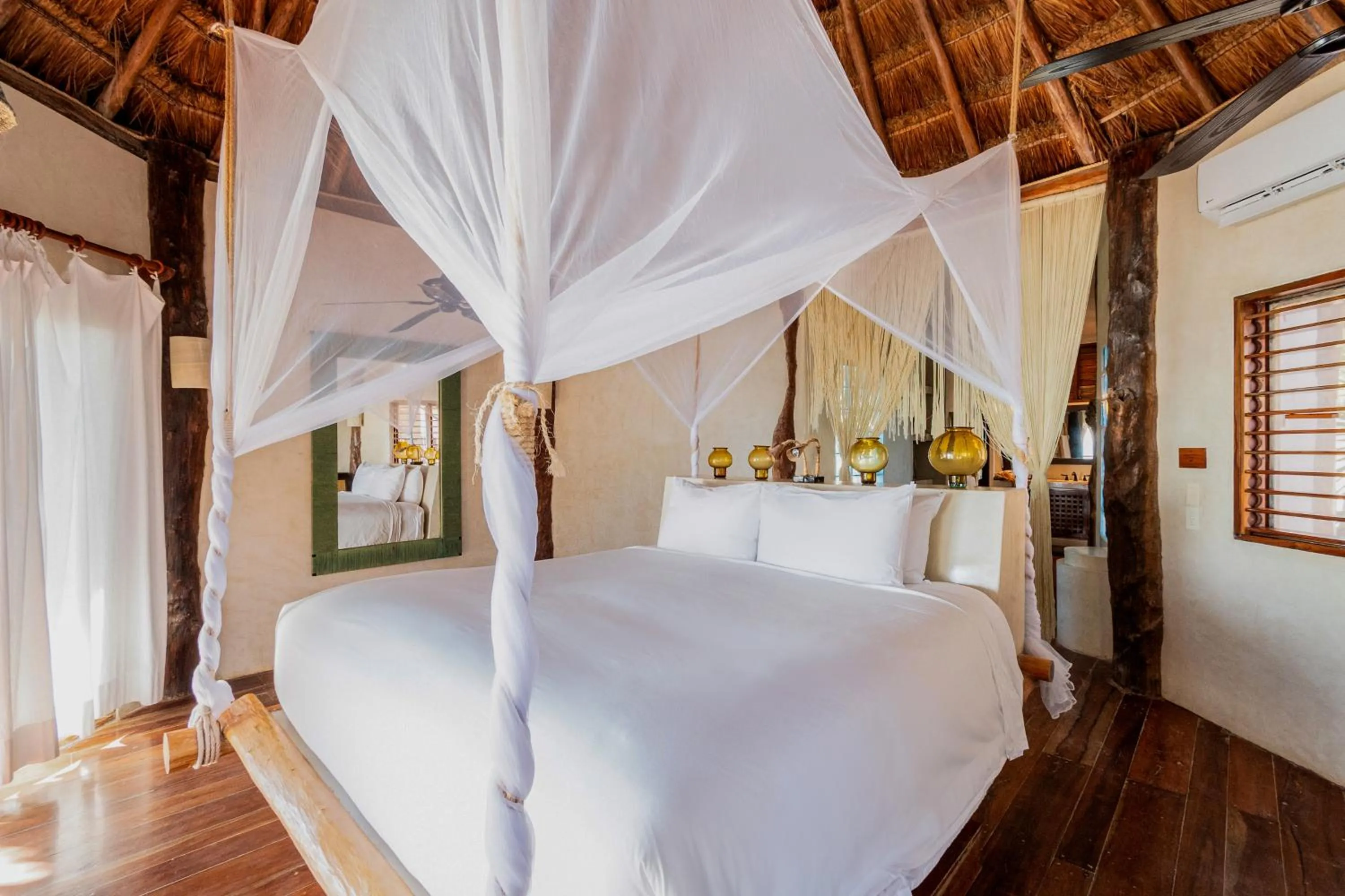 Bed in Encantada Tulum