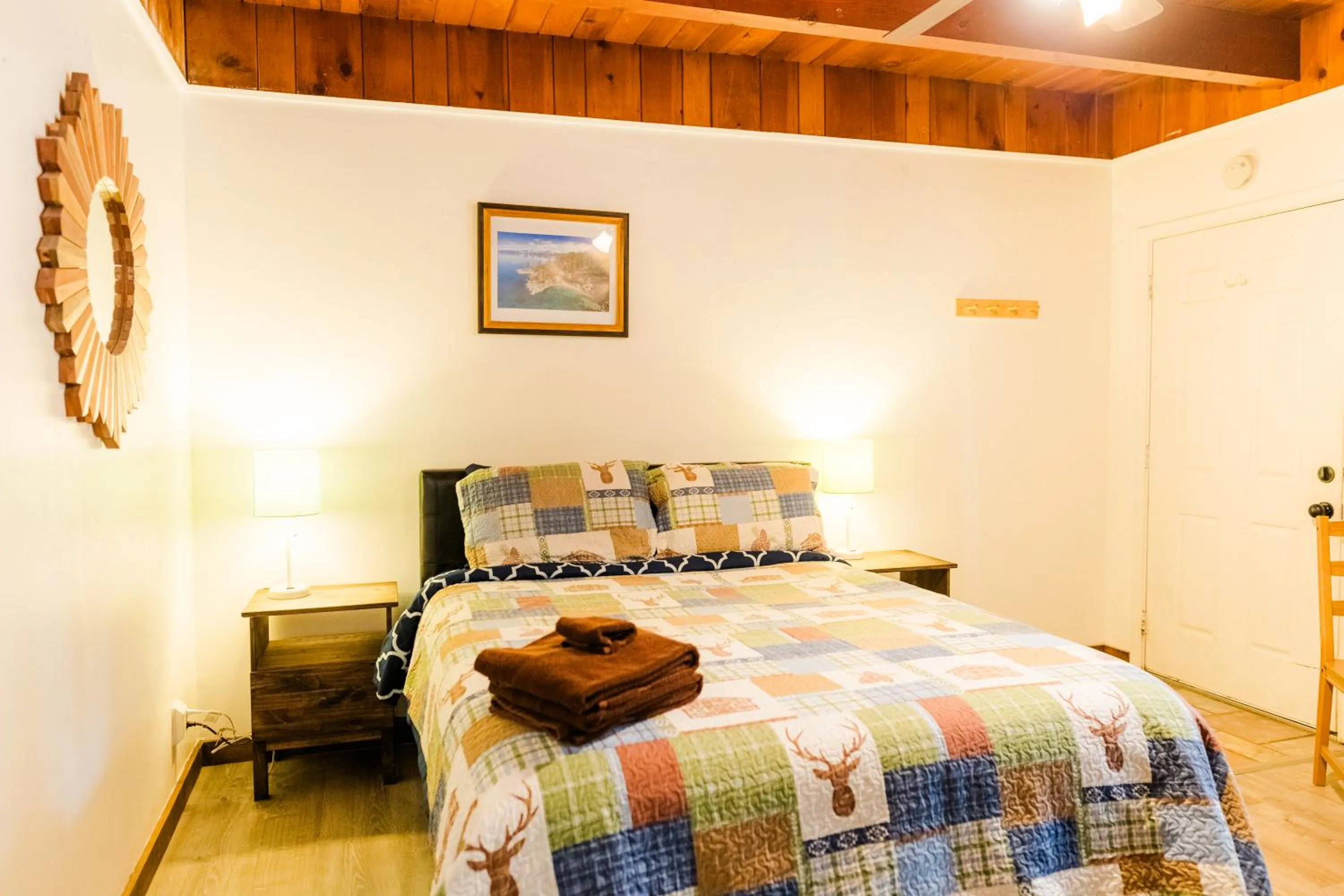 Bed in The Washoe Lodge