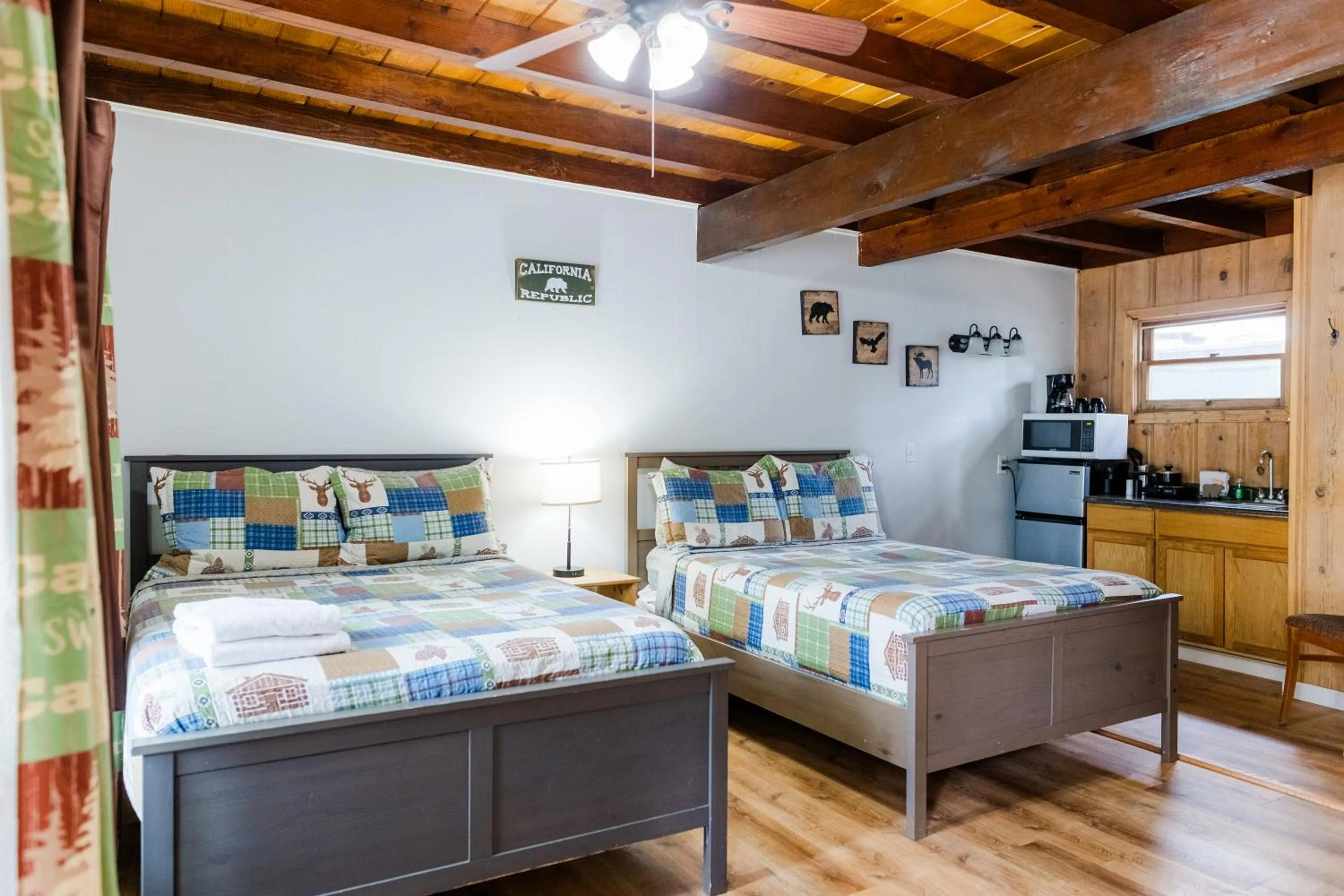 Bed in The Washoe Lodge